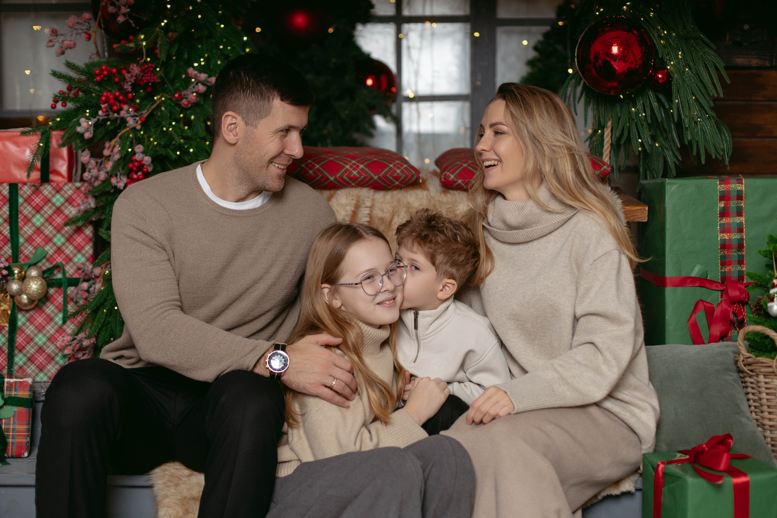 Новогодняя. Семейный фотограф Гульцовская Екатерина