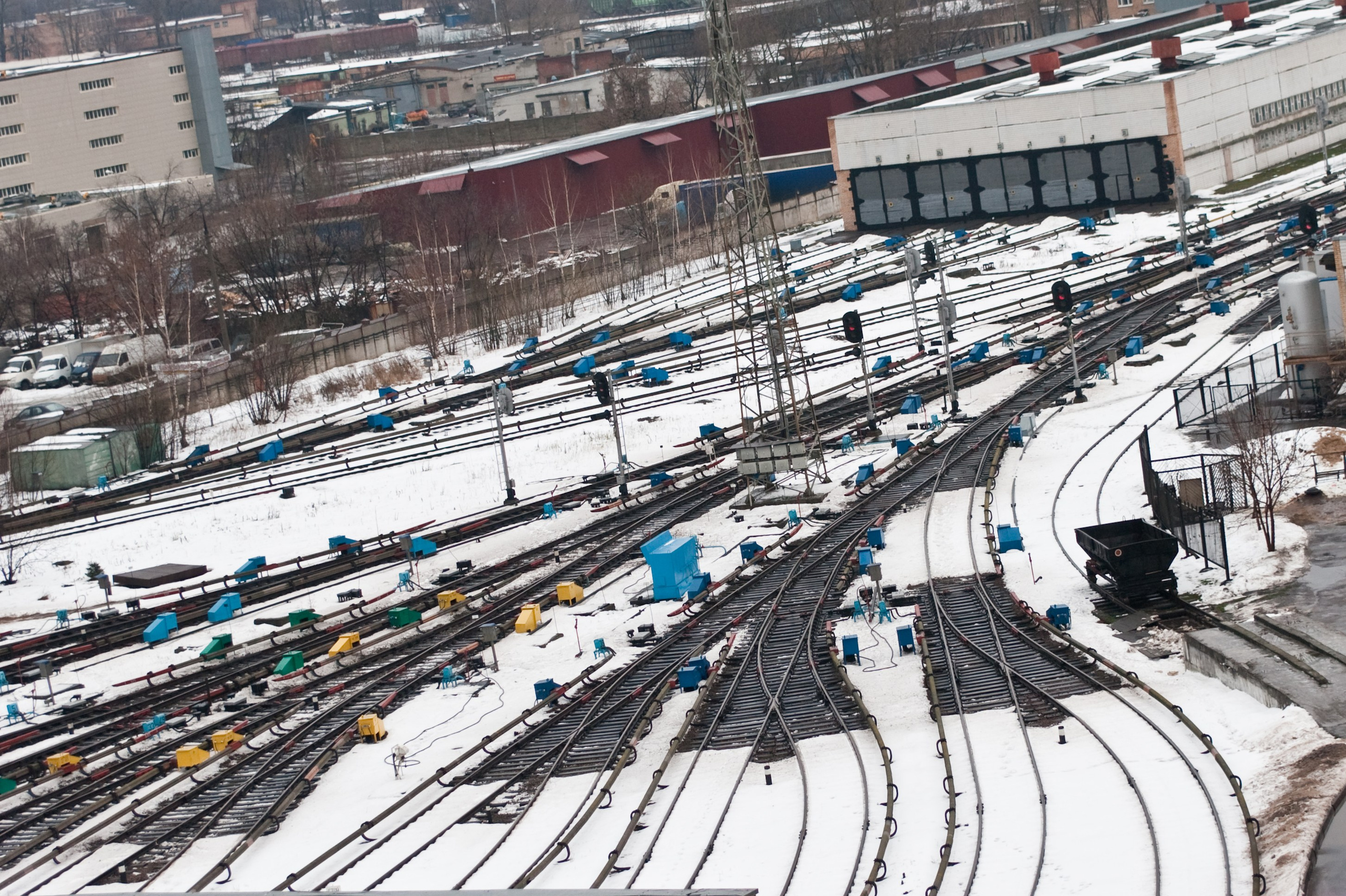 Место где чинят поезда. Электродепо «Черкизово», образца 2010 года. Илья Михачёв Фотограф ПРО людей