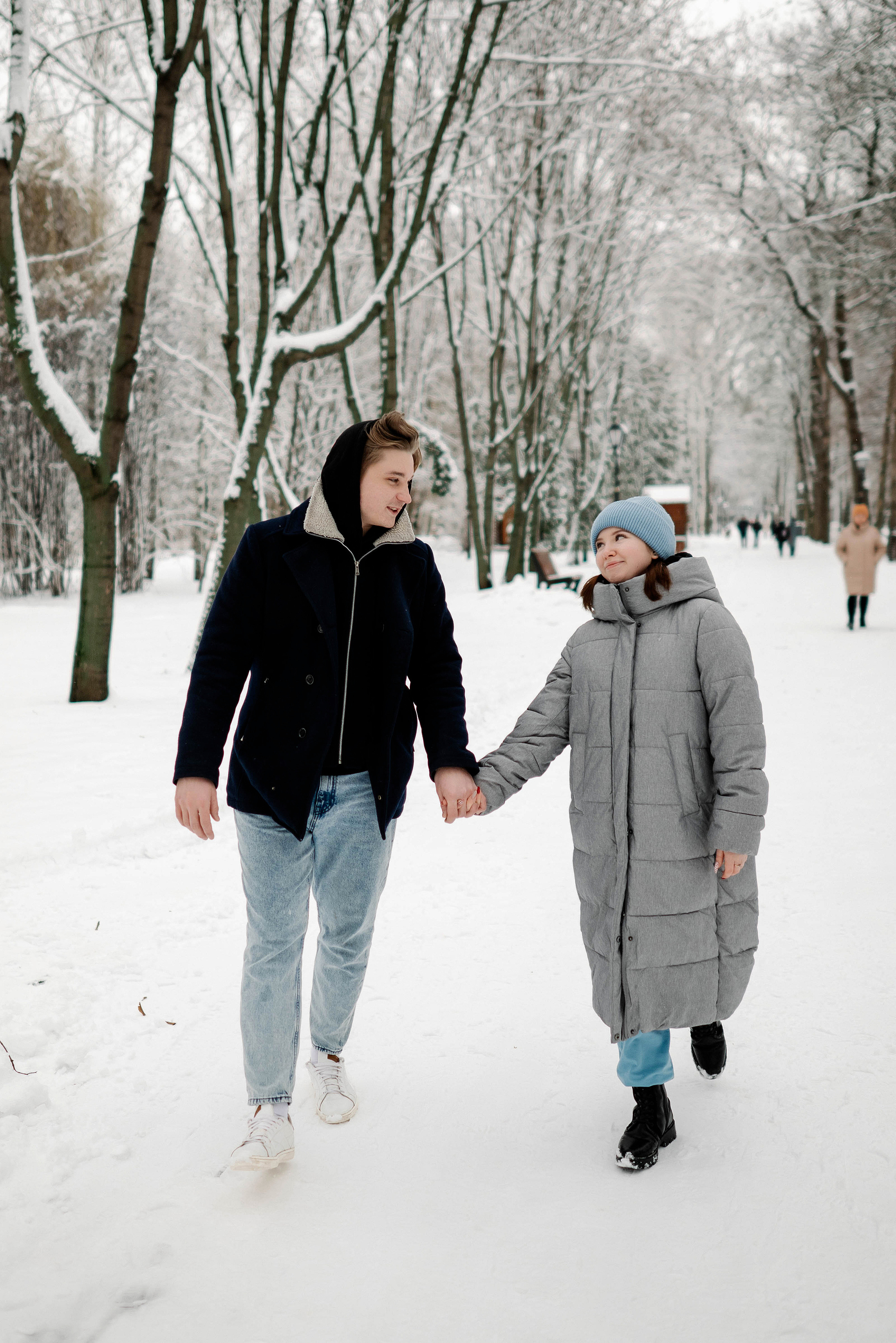 Ирина и Максим в белоснежный зимний день. Свадебный и портретный фотограф в Липецке Юлия Свит