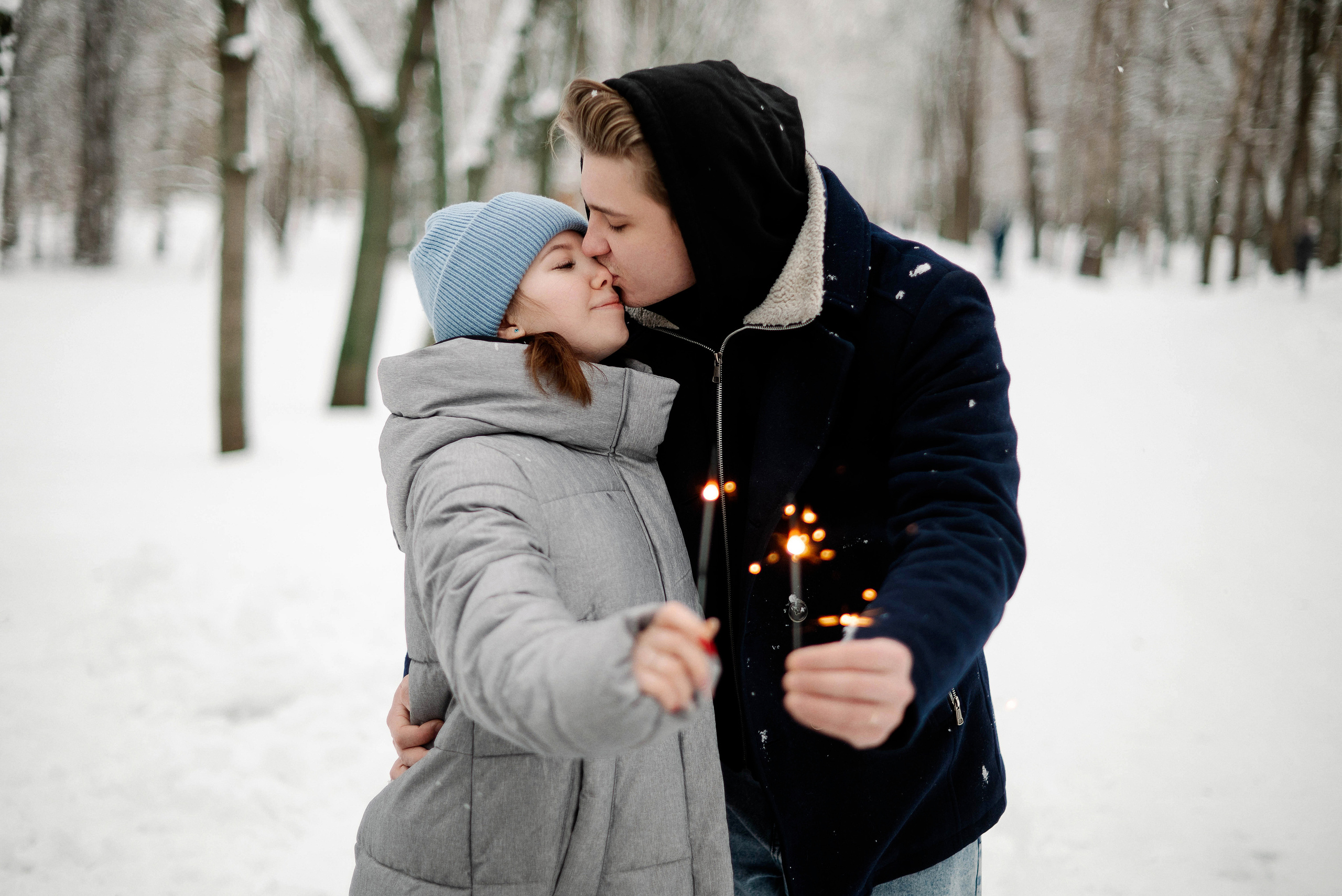 Ирина и Максим в белоснежный зимний день. Свадебный и портретный фотограф в Липецке Юлия Свит