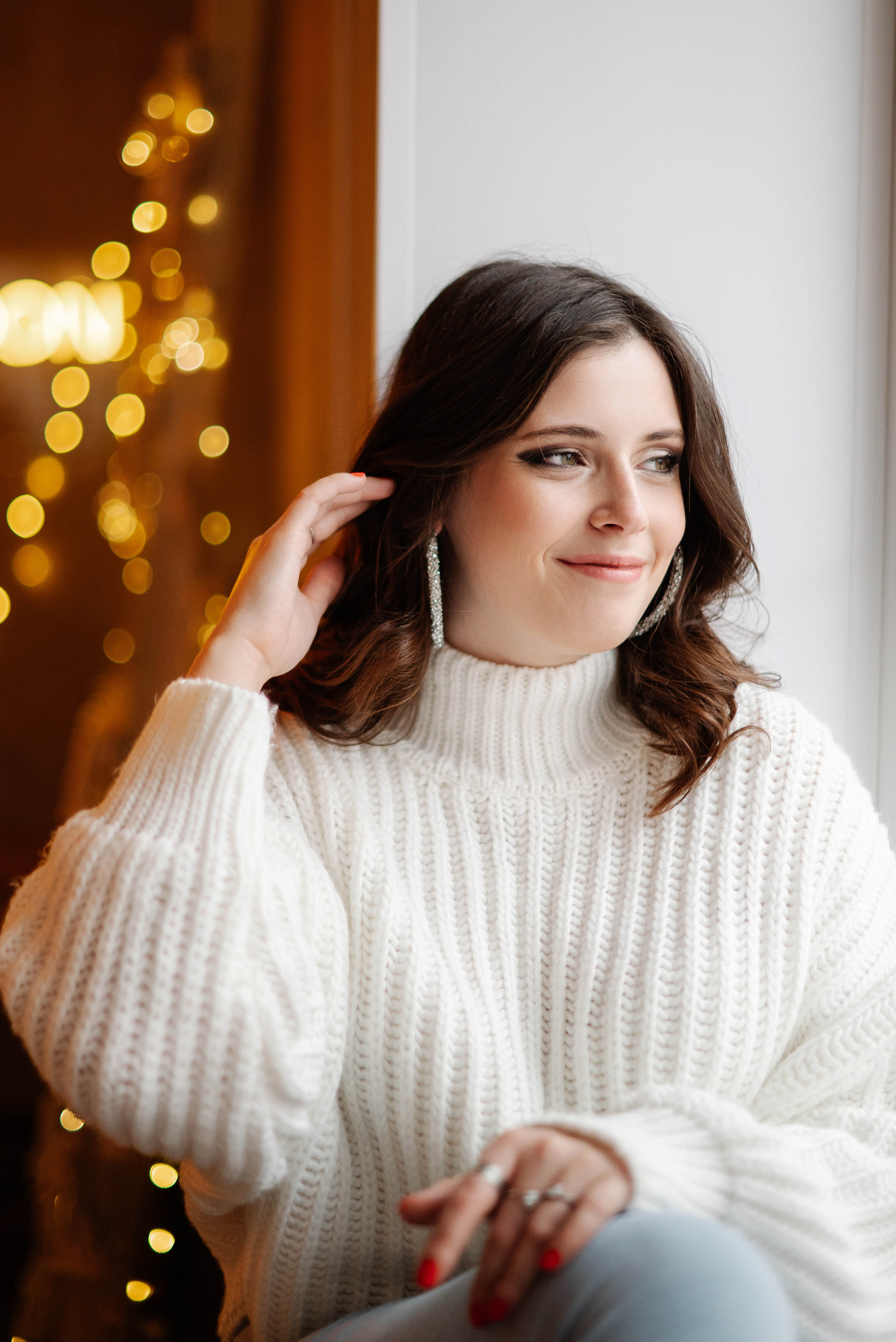 Олеся и Серёжа в уютной новогодней стилистике. Свадебный и портретный фотограф в Липецке Юлия Свит