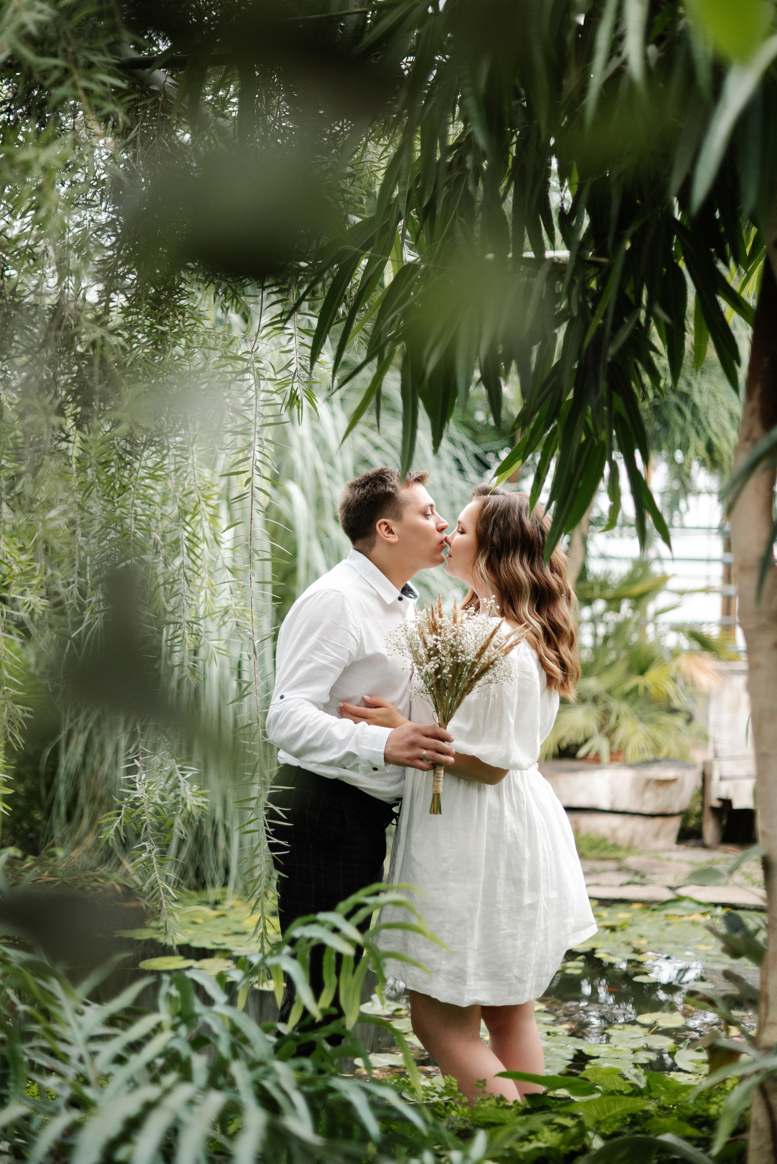 Анастасия и Алексей на свадебной съемке в Зеленхозе. Свадебный и портретный фотограф в Липецке Юлия Свит