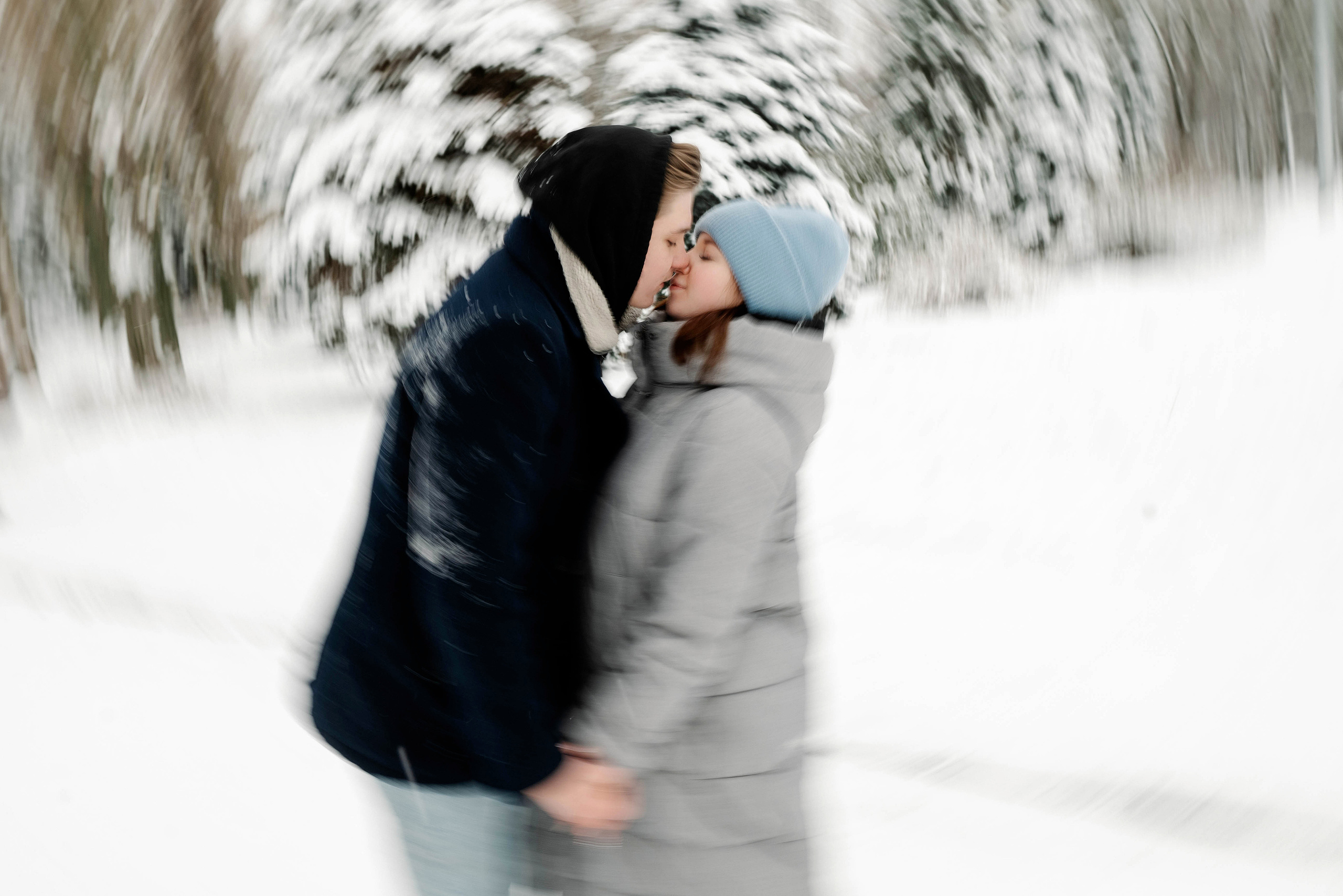 Ирина и Максим в белоснежный зимний день. Свадебный и портретный фотограф в Липецке Юлия Свит