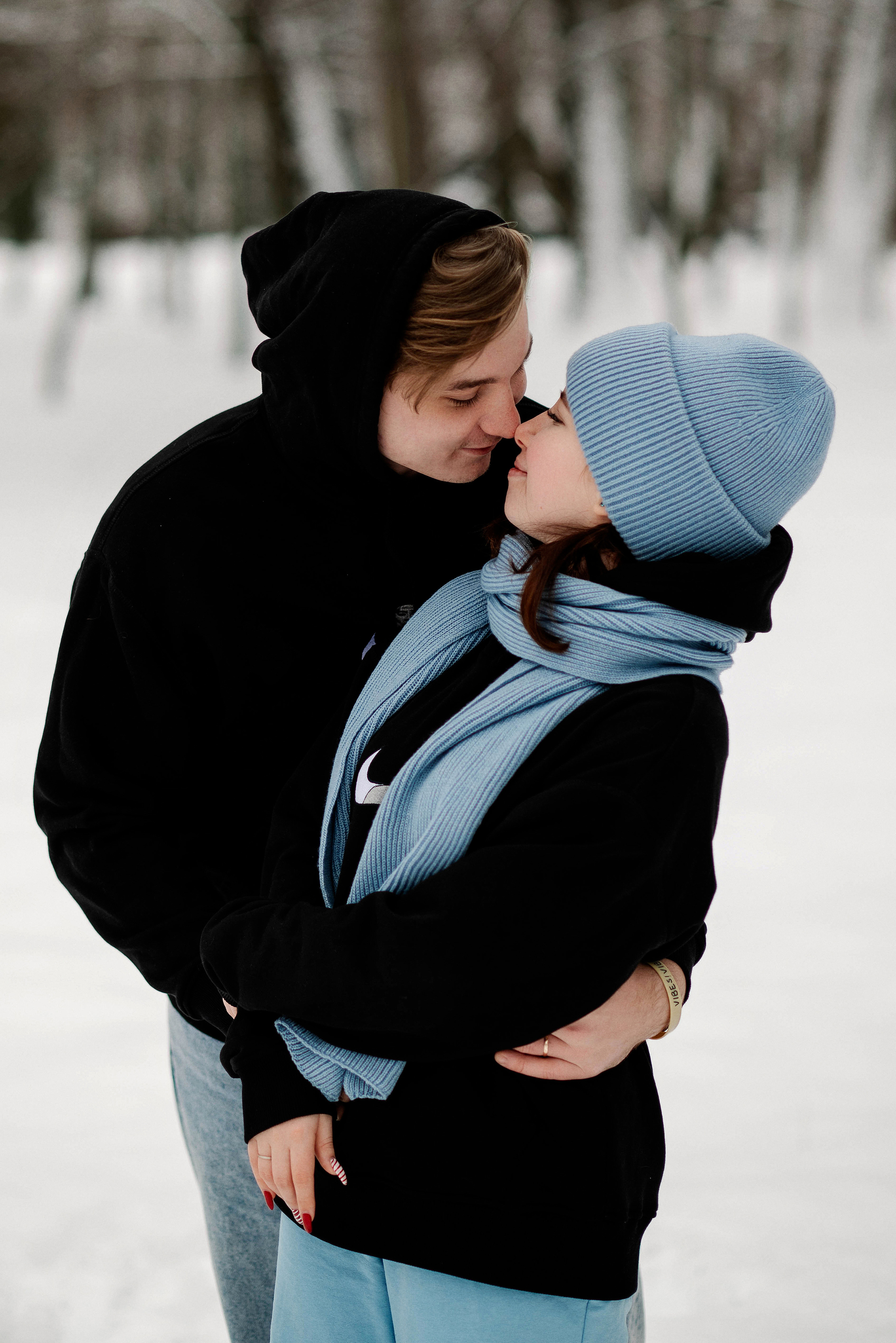 Ирина и Максим в белоснежный зимний день. Свадебный и портретный фотограф в Липецке Юлия Свит