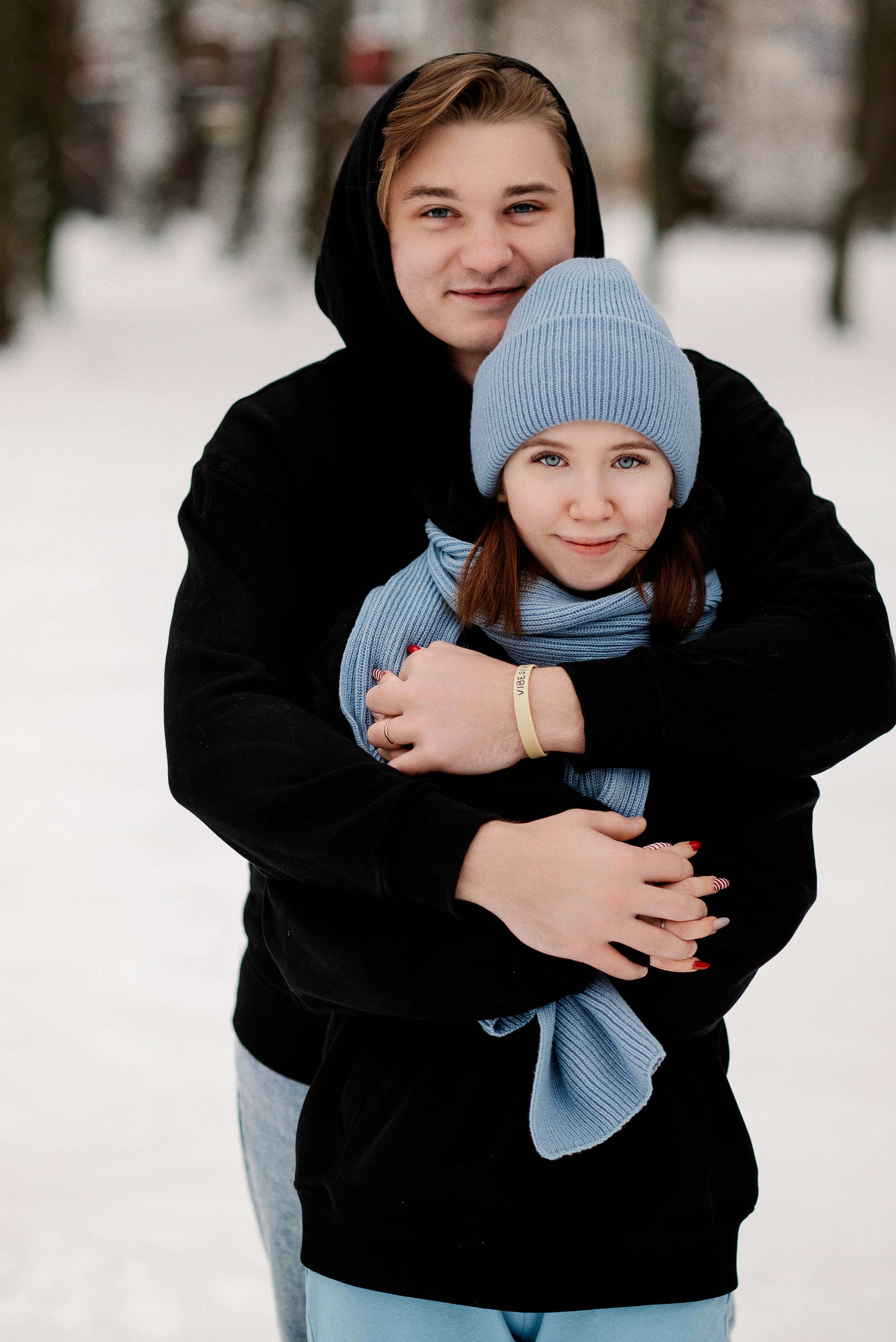 Ирина и Максим в белоснежный зимний день. Свадебный и портретный фотограф в Липецке Юлия Свит