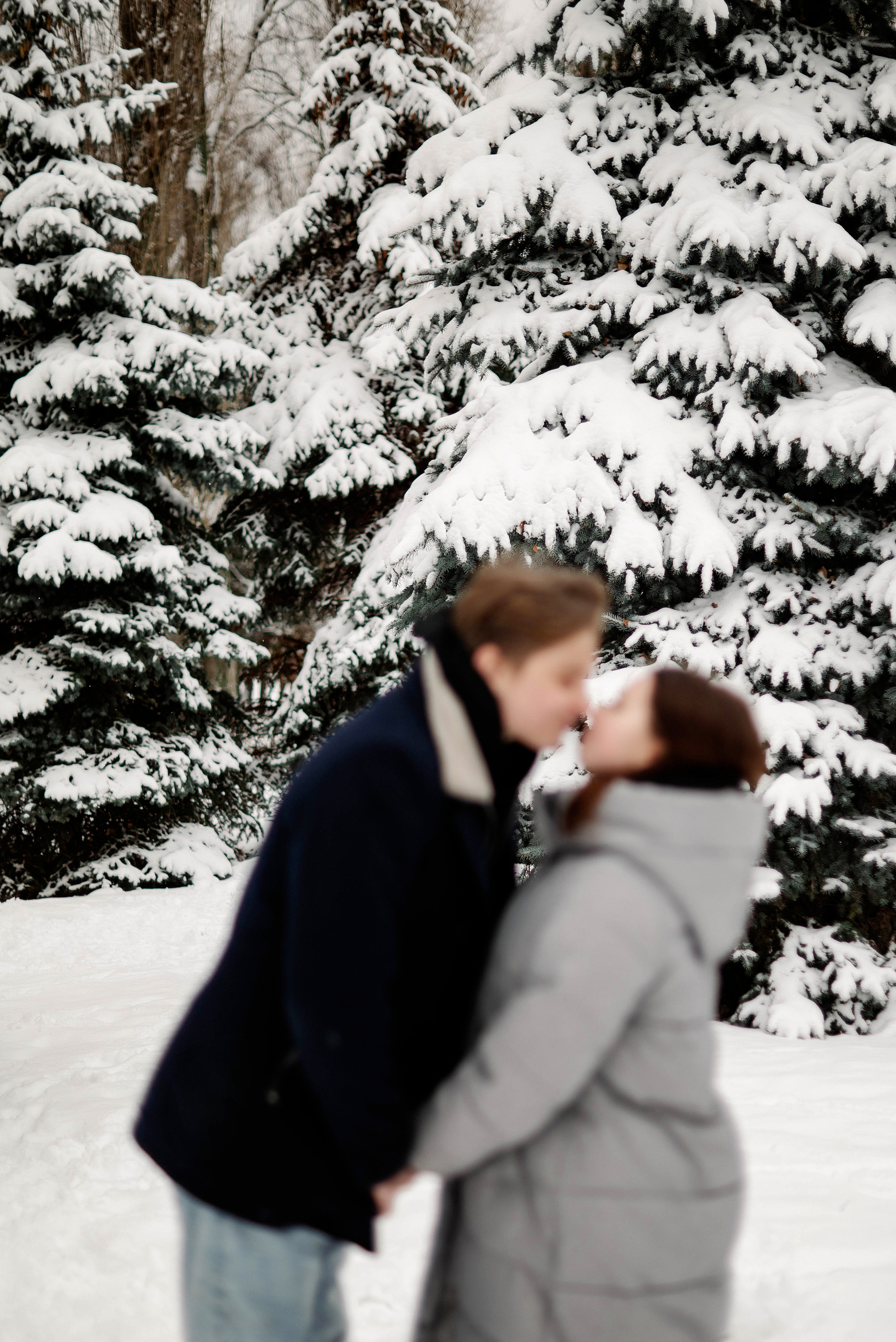 Ирина и Максим в белоснежный зимний день. Свадебный и портретный фотограф в Липецке Юлия Свит