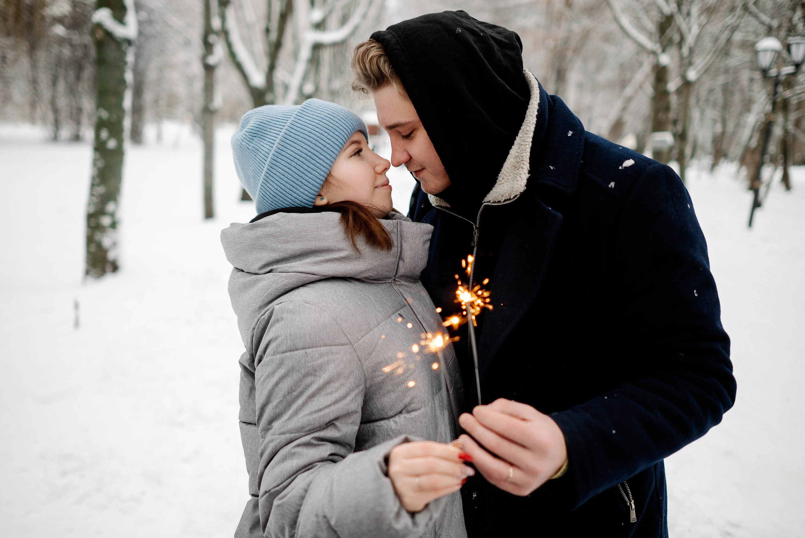 Ирина и Максим в белоснежный зимний день. Свадебный и портретный фотограф в Липецке Юлия Свит