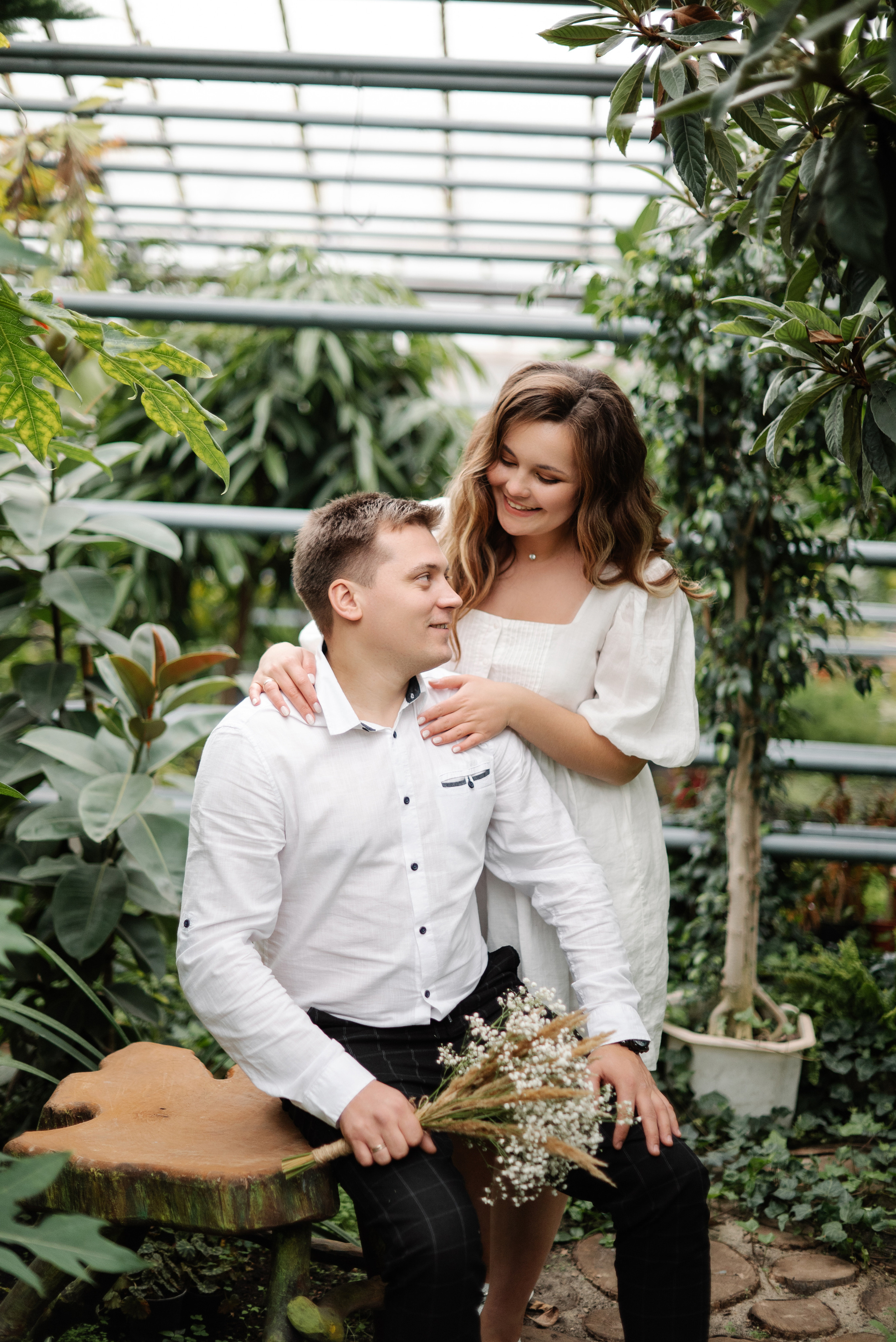 Анастасия и Алексей на свадебной съемке в Зеленхозе. Свадебный и портретный фотограф в Липецке Юлия Свит