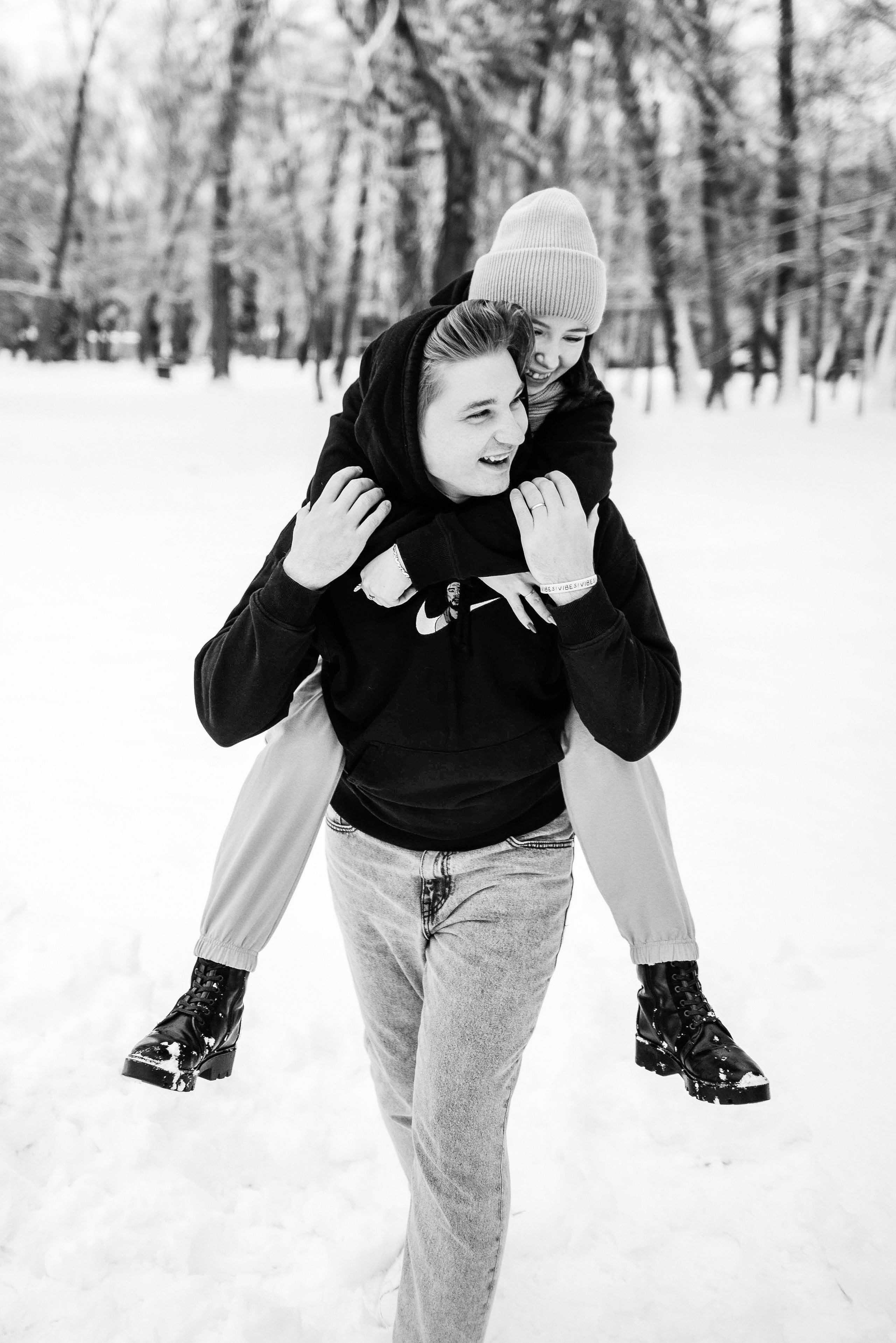 Ирина и Максим в белоснежный зимний день. Свадебный и портретный фотограф в Липецке Юлия Свит