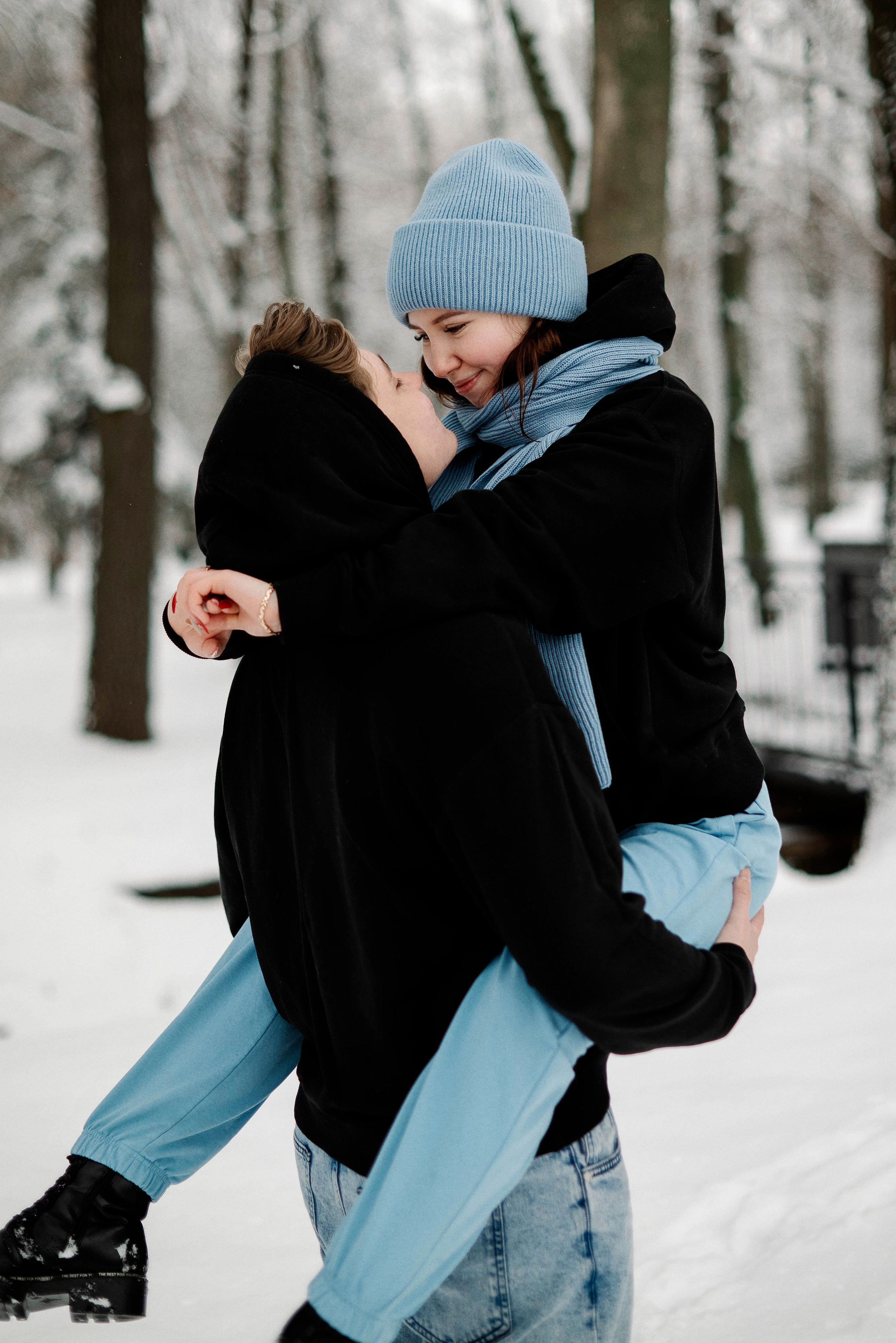 Ирина и Максим в белоснежный зимний день. Свадебный и портретный фотограф в Липецке Юлия Свит