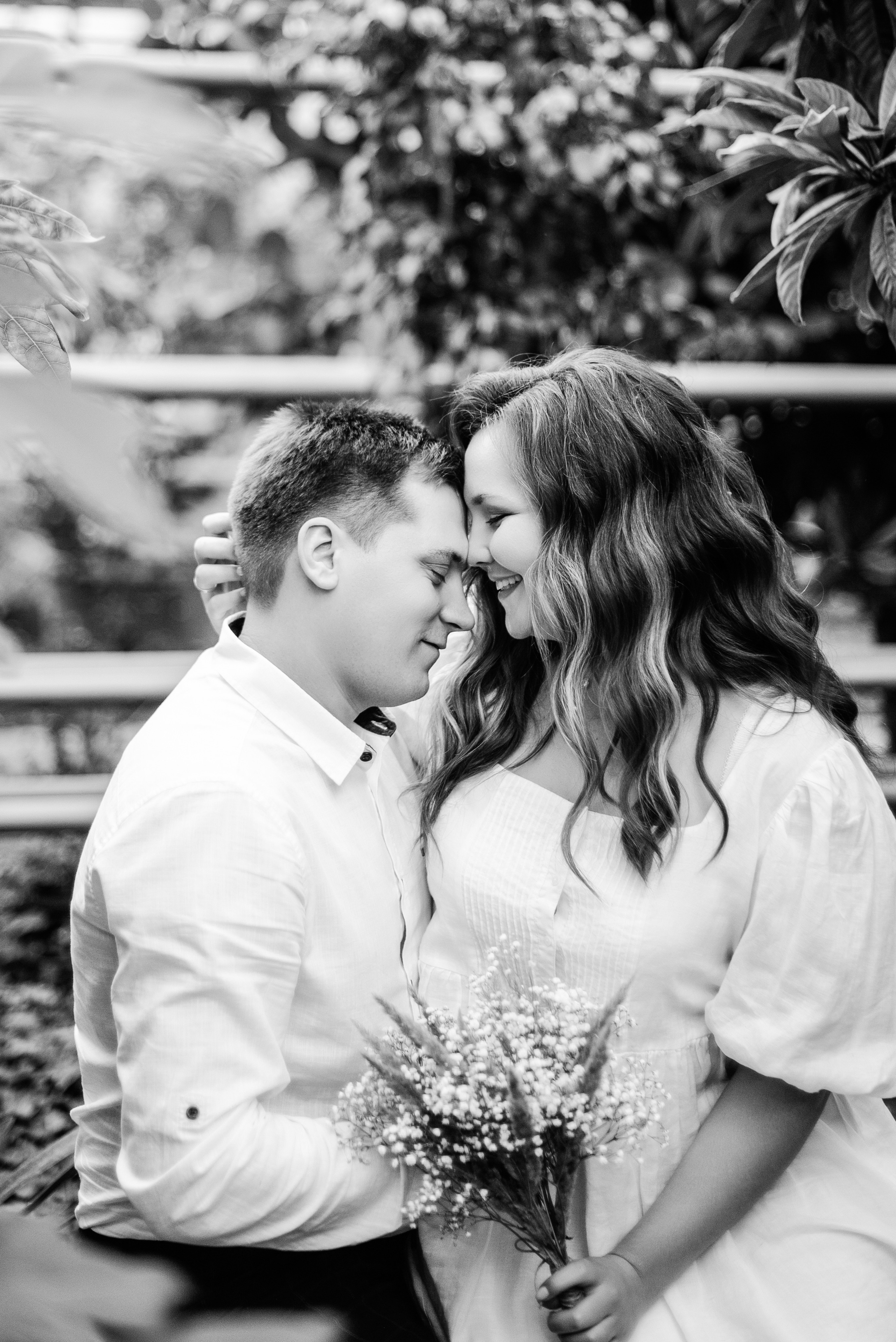 Анастасия и Алексей на свадебной съемке в Зеленхозе. Свадебный и портретный фотограф в Липецке Юлия Свит