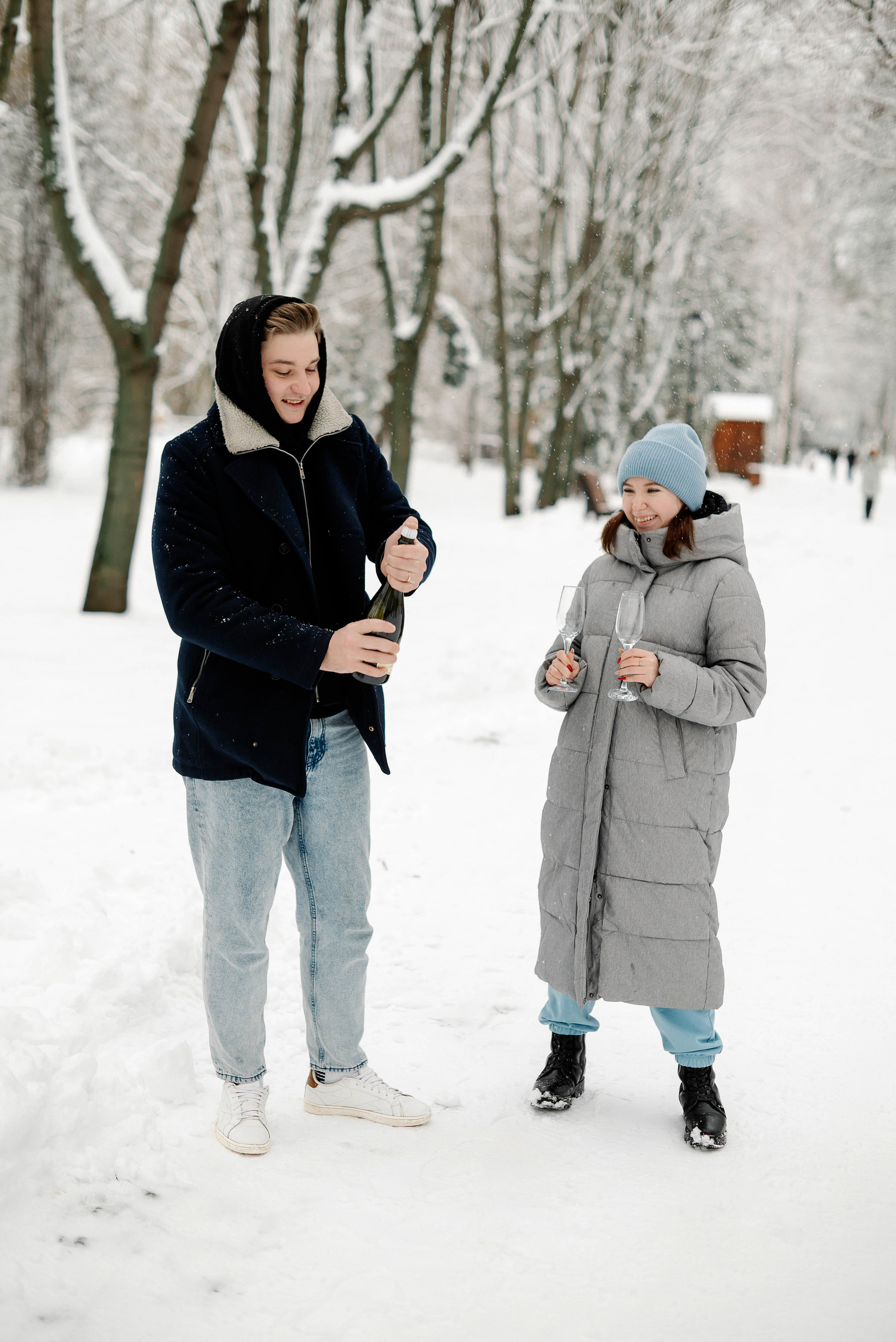 Ирина и Максим в белоснежный зимний день. Свадебный и портретный фотограф в Липецке Юлия Свит