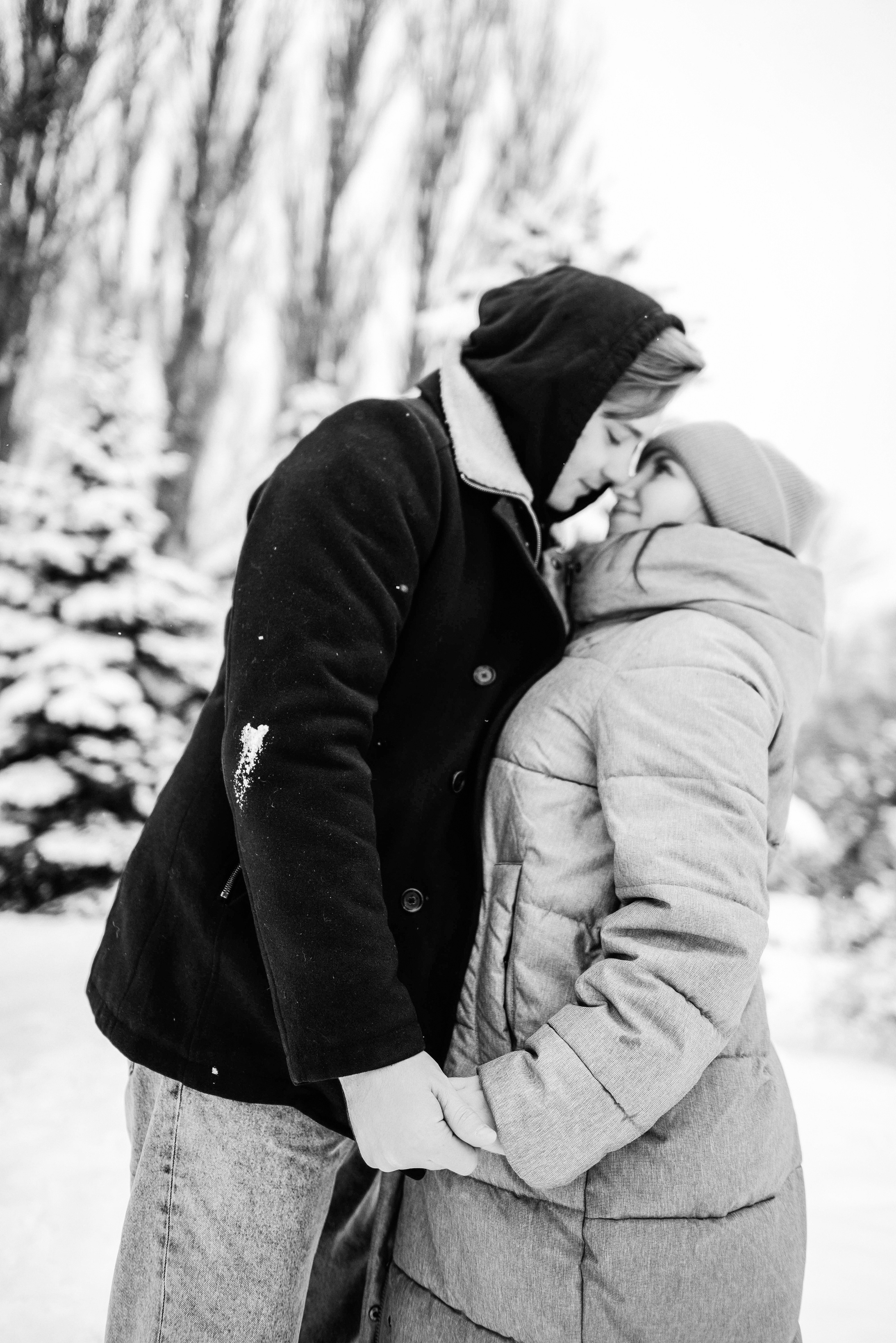 Ирина и Максим в белоснежный зимний день. Свадебный и портретный фотограф в Липецке Юлия Свит