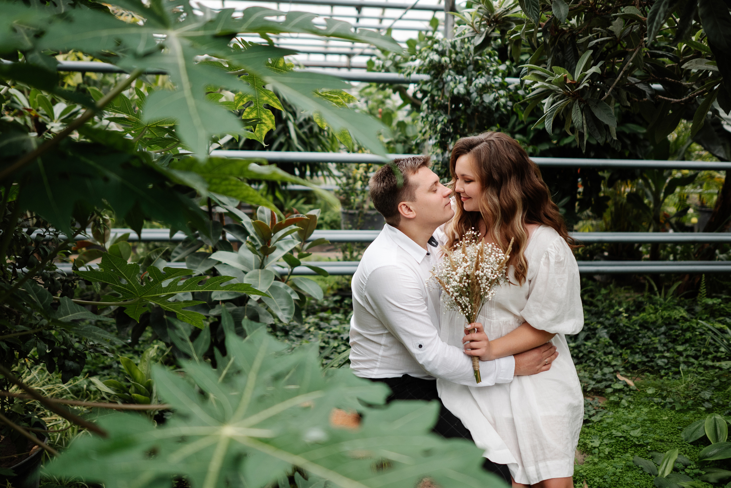 Анастасия и Алексей на свадебной съемке в Зеленхозе. Свадебный и портретный фотограф в Липецке Юлия Свит