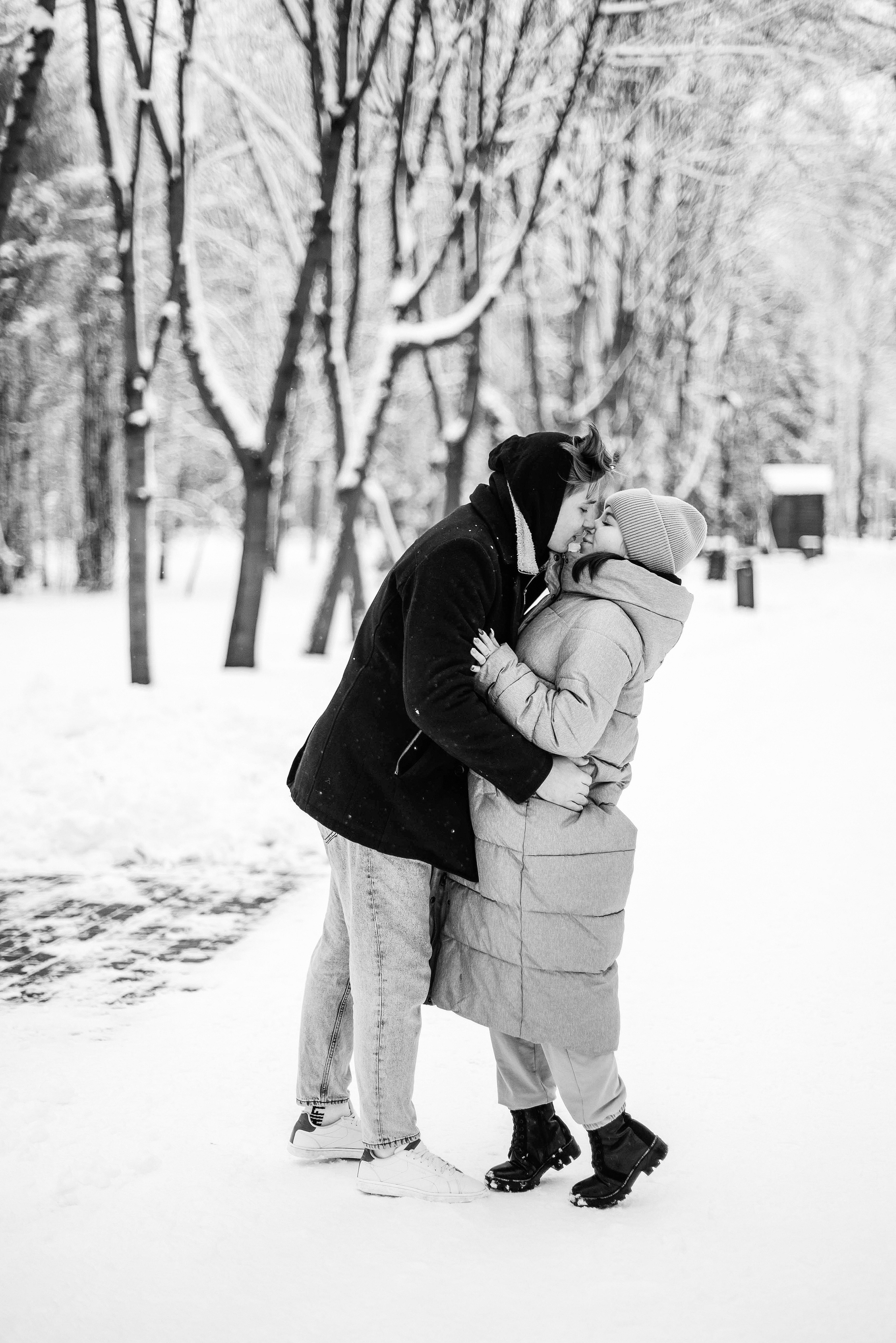 Ирина и Максим в белоснежный зимний день. Свадебный и портретный фотограф в Липецке Юлия Свит