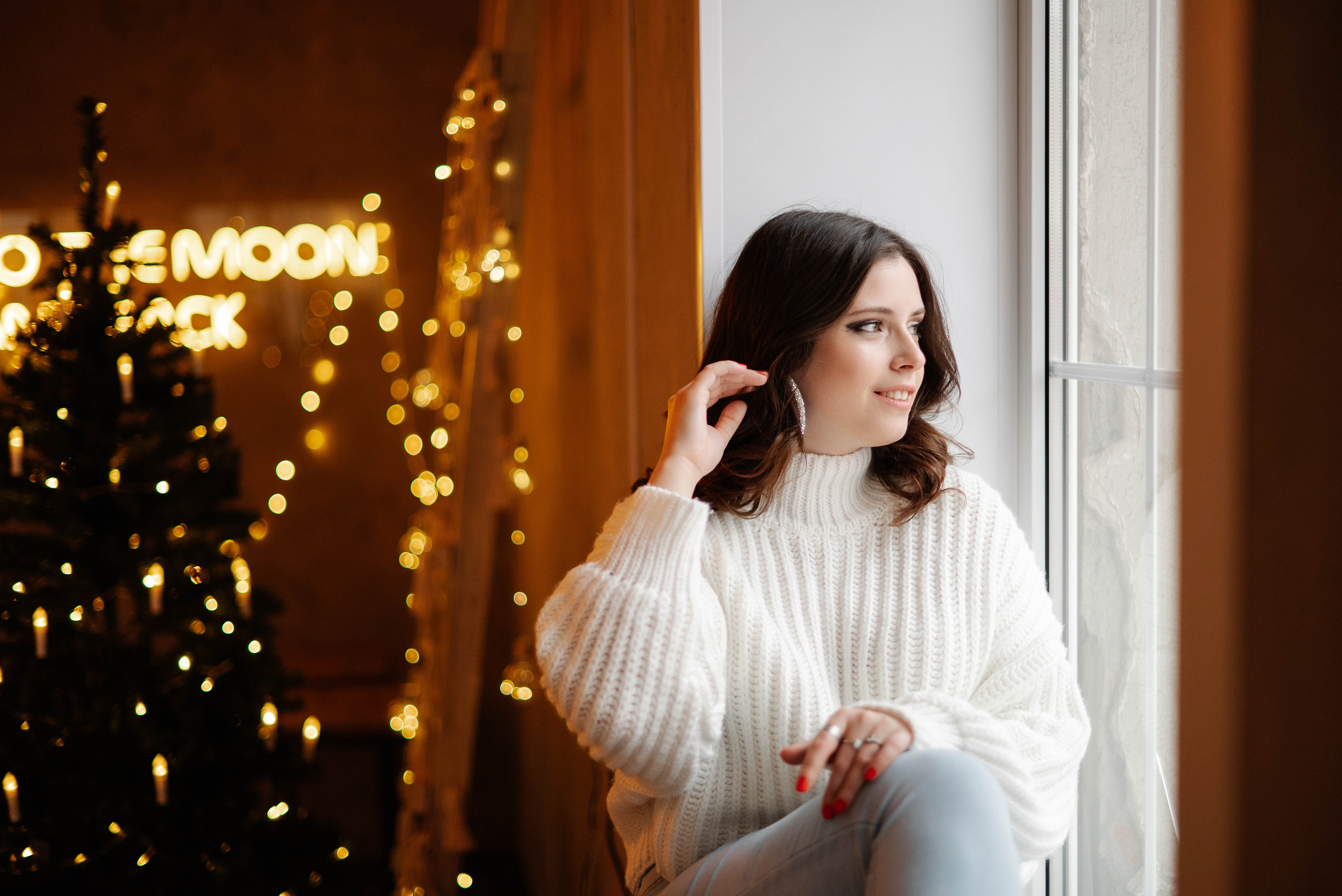 Олеся и Серёжа в уютной новогодней стилистике. Свадебный и портретный фотограф в Липецке Юлия Свит