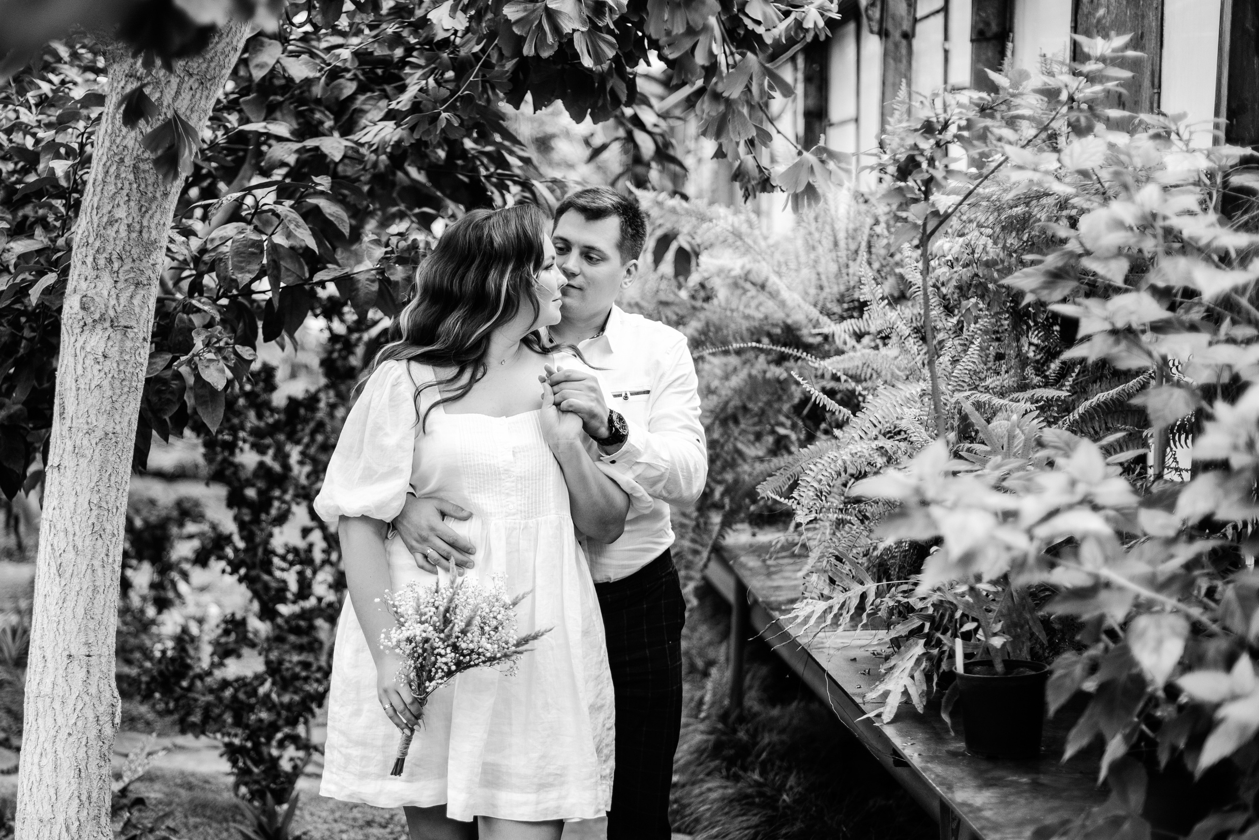 Анастасия и Алексей на свадебной съемке в Зеленхозе. Свадебный и портретный фотограф в Липецке Юлия Свит