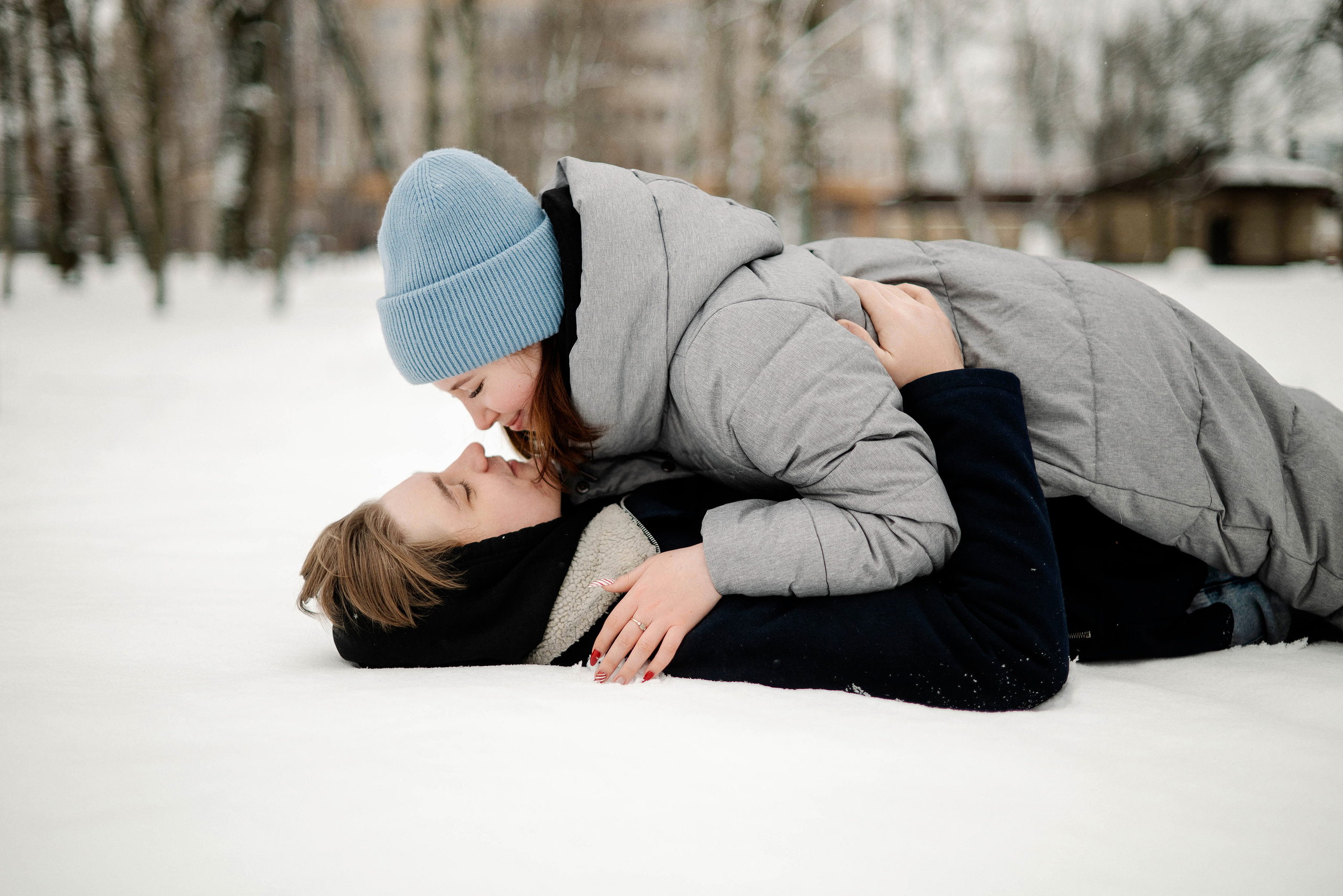 Ирина и Максим в белоснежный зимний день. Свадебный и портретный фотограф в Липецке Юлия Свит