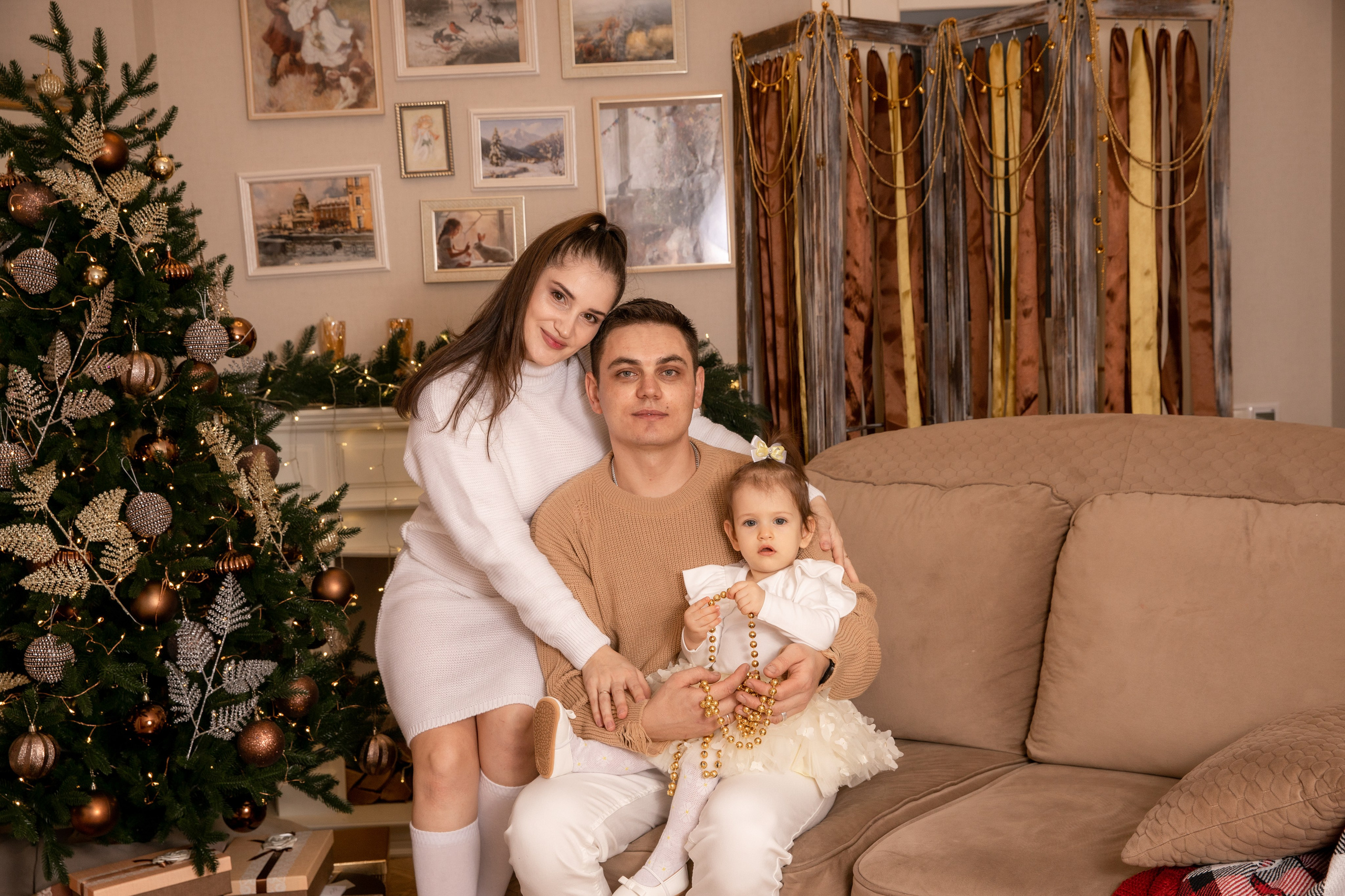 Первые новогодние для Катюши. Фотограф в Железнодорожном и Балашихе