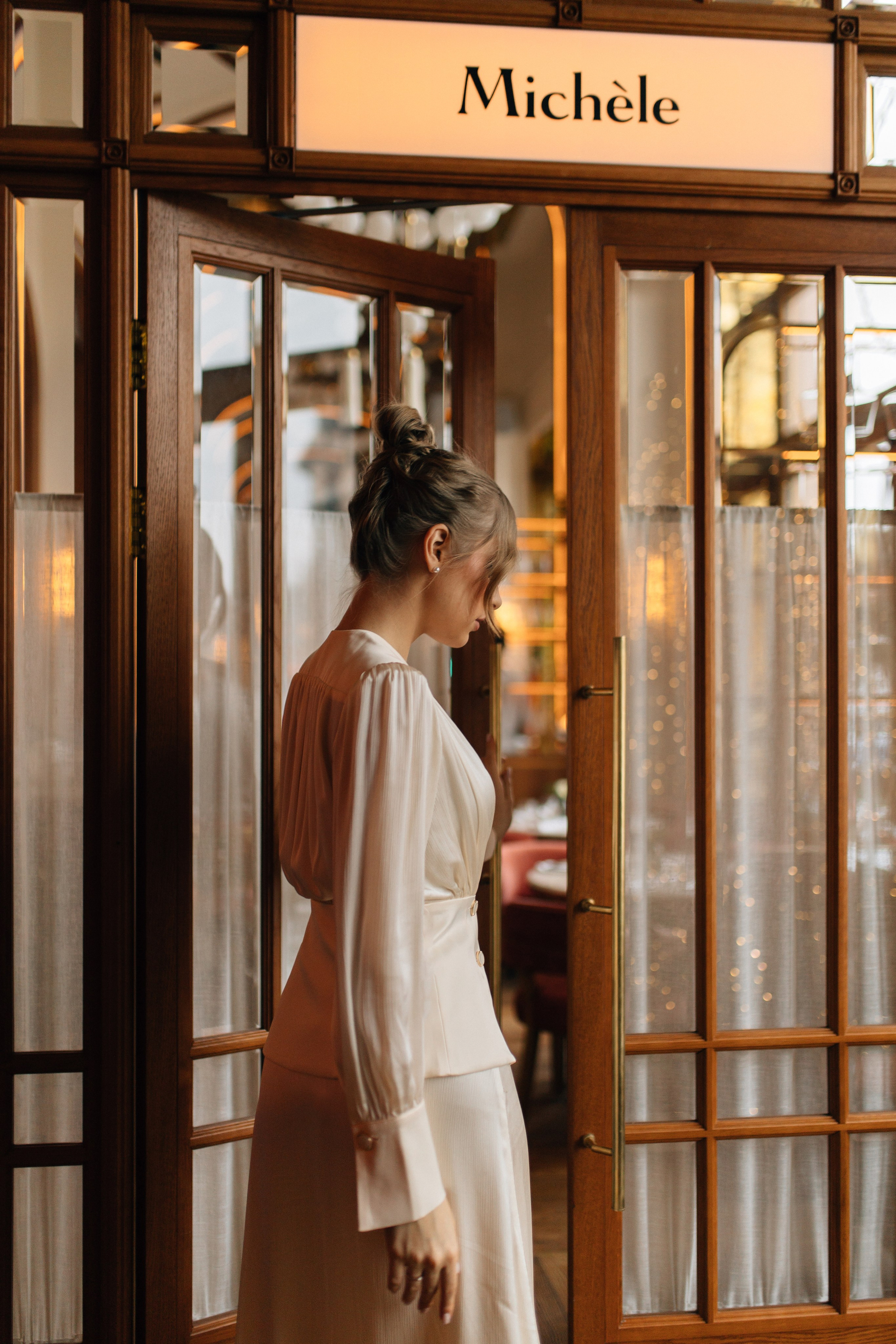 В ресторане Michele. Портретный фотограф в Санкт-Петербурге