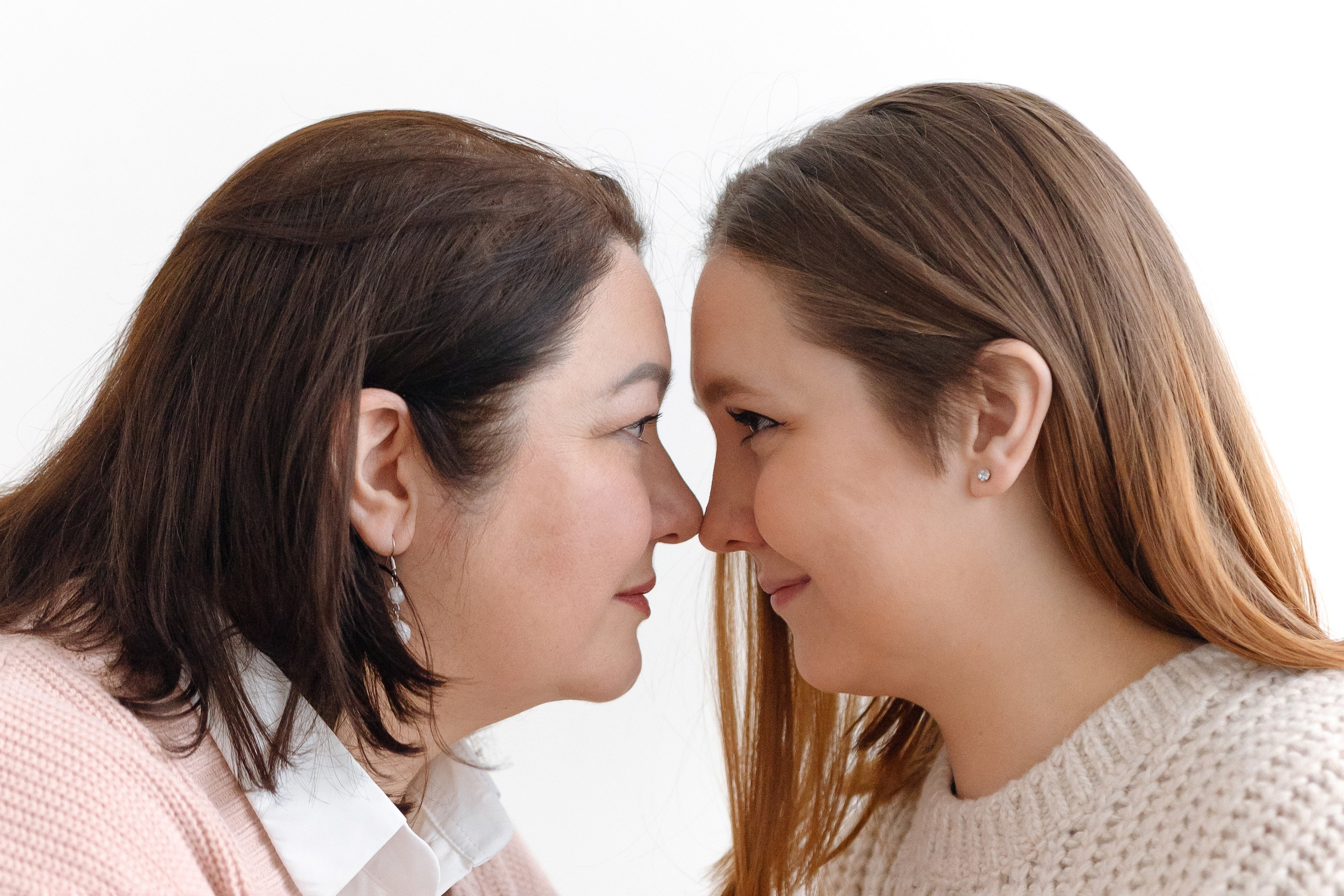 Нежная фотосессия в стиле «дочки-матери»