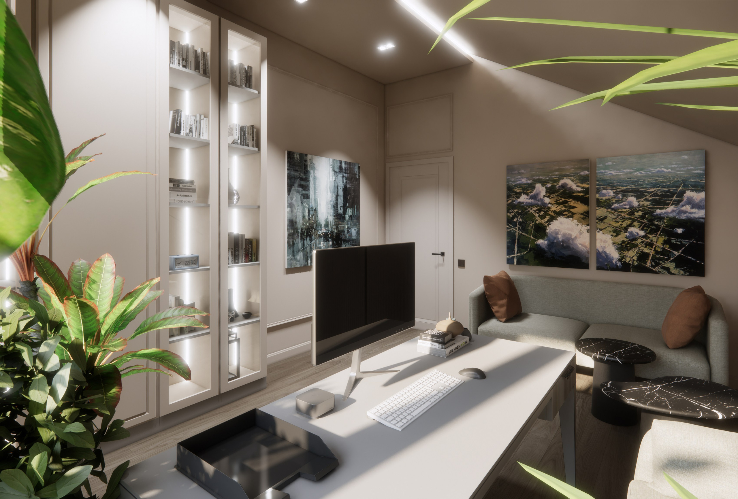 Коттедж Санкт-Петербург. Дизайн интерьеров Краснодар