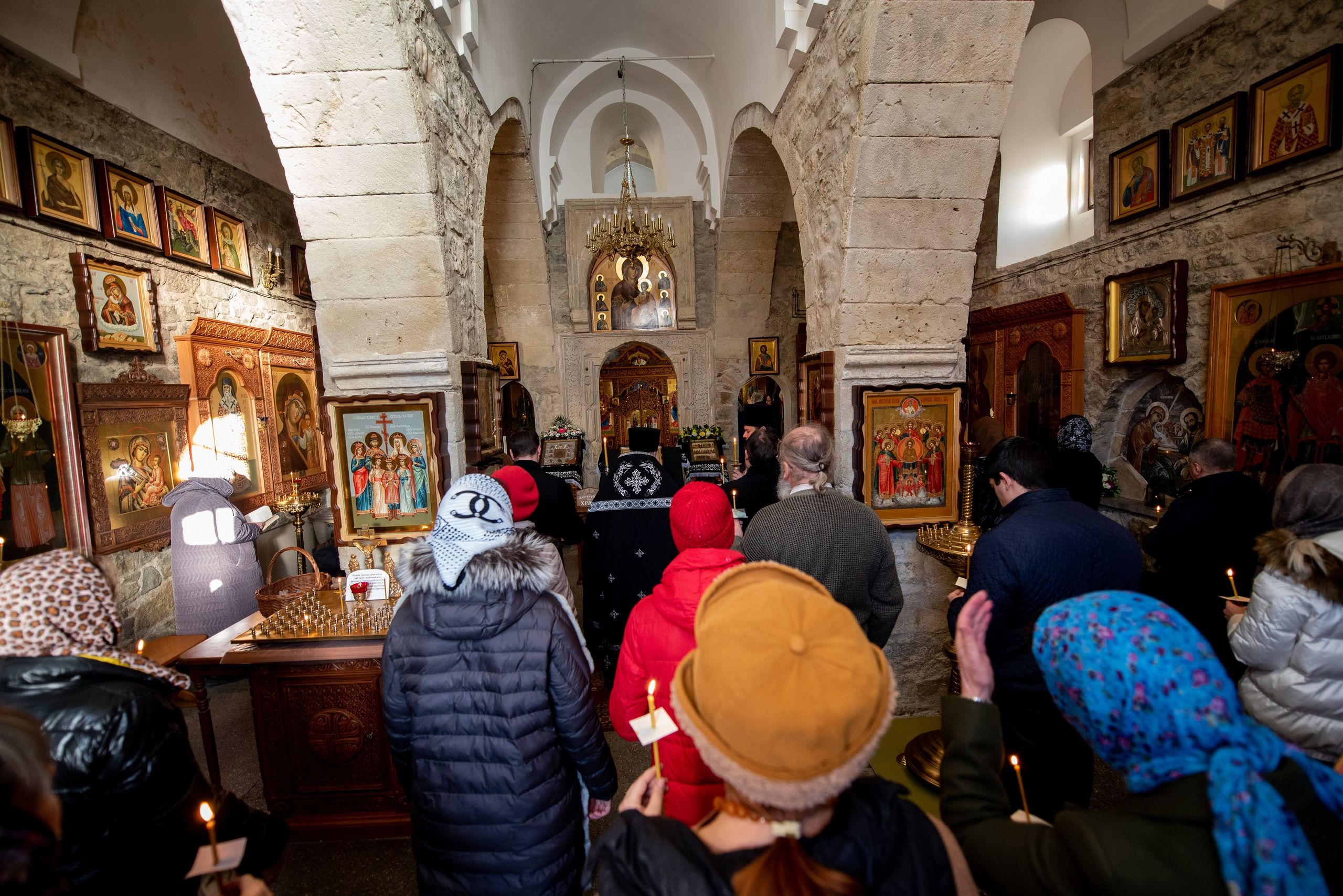 Служба в Иверском храме 2.03.2023. Семейный и свадебный фотограф в Феодосии и Коктебеле