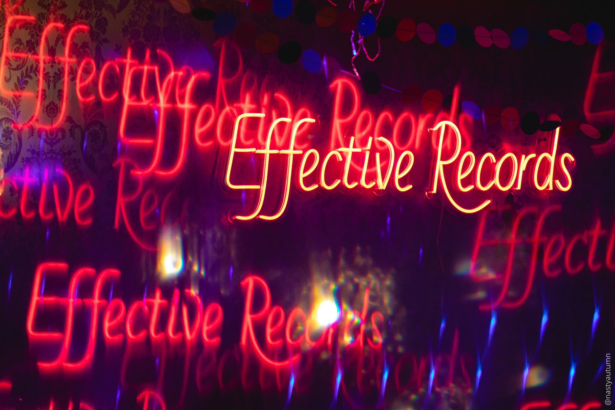 День Рождения Effective Records. Репортажный и концертный фотограф в Москве Анастасия Осень