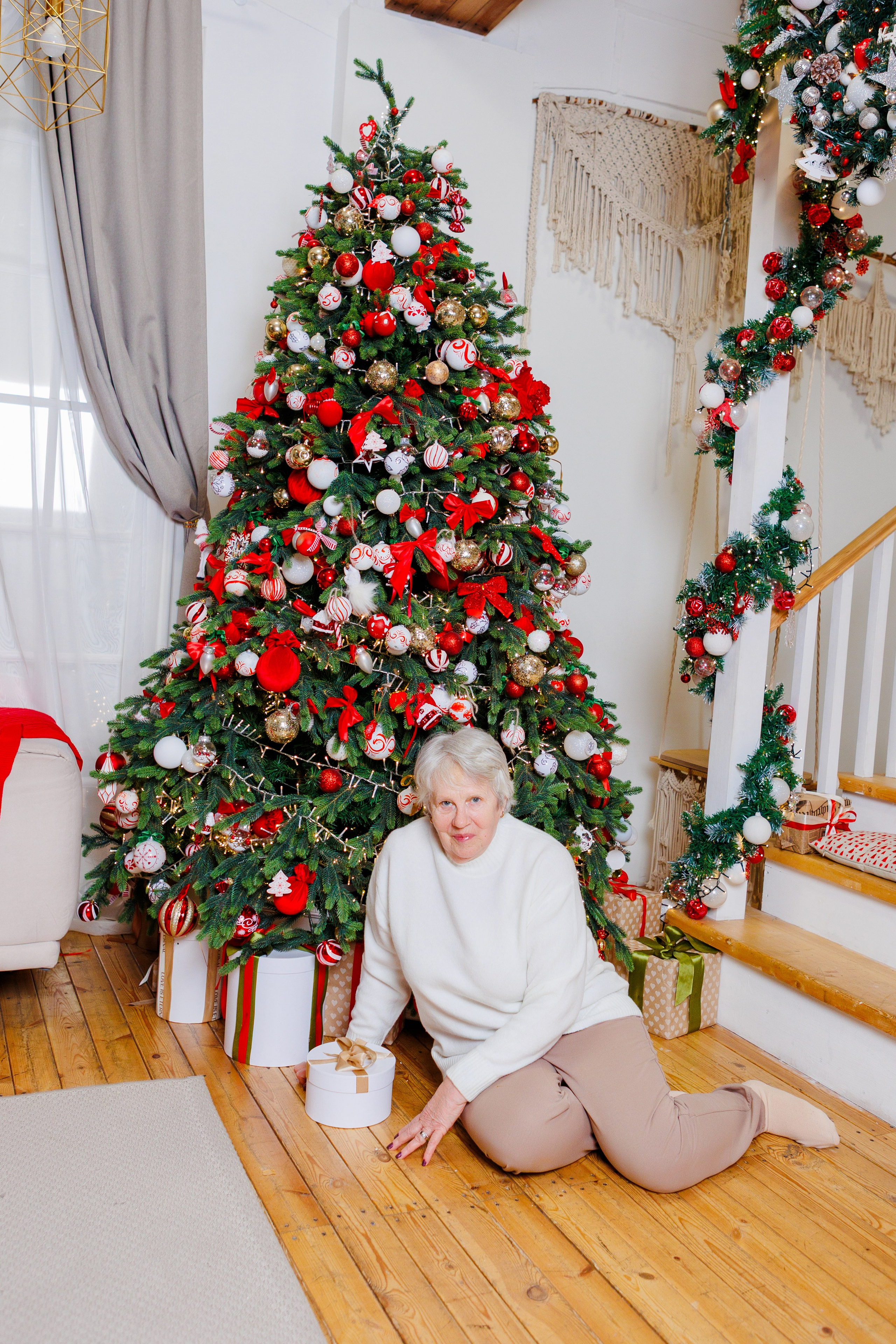 Любимая бабушка Ольга с внуком. Фотограф в Санкт-Петербурге