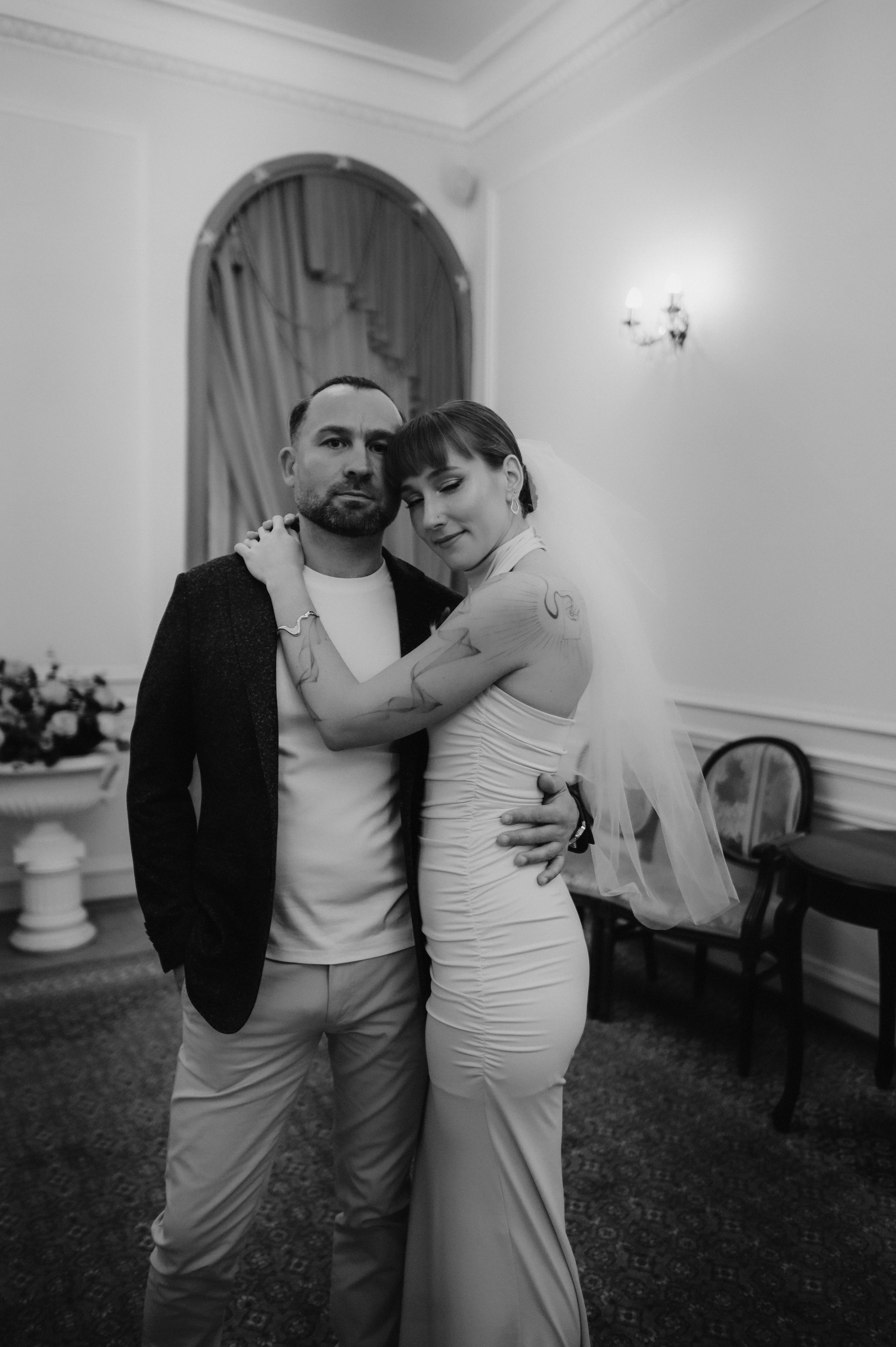 Свадебная прогулка. Ксения и Василий. Семейный и свадебный фотограф в Санкт-Петербурге Яна