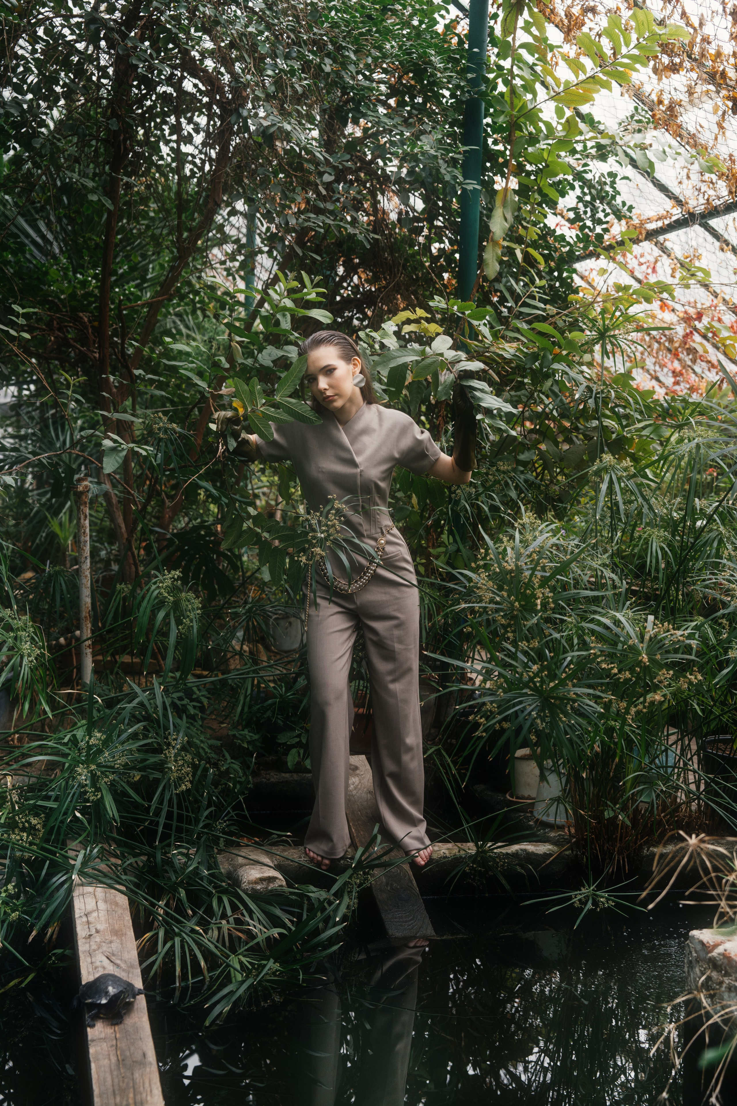 Женская фотосессия в ботаническим саду. Свадебный и семейный фотограф Надежда Соловьева