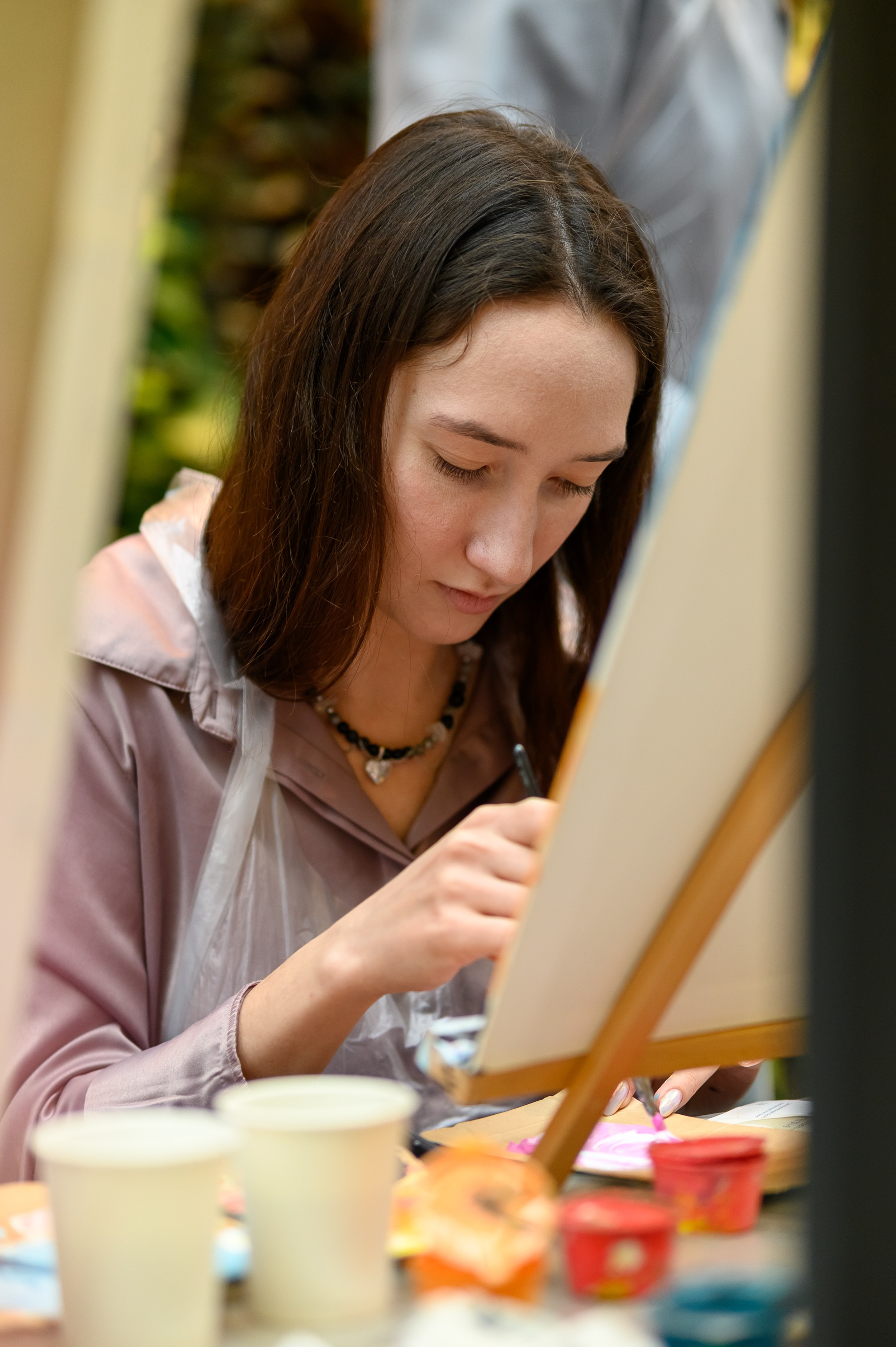 Фотосъемка творческого мастер-класса в ресторане