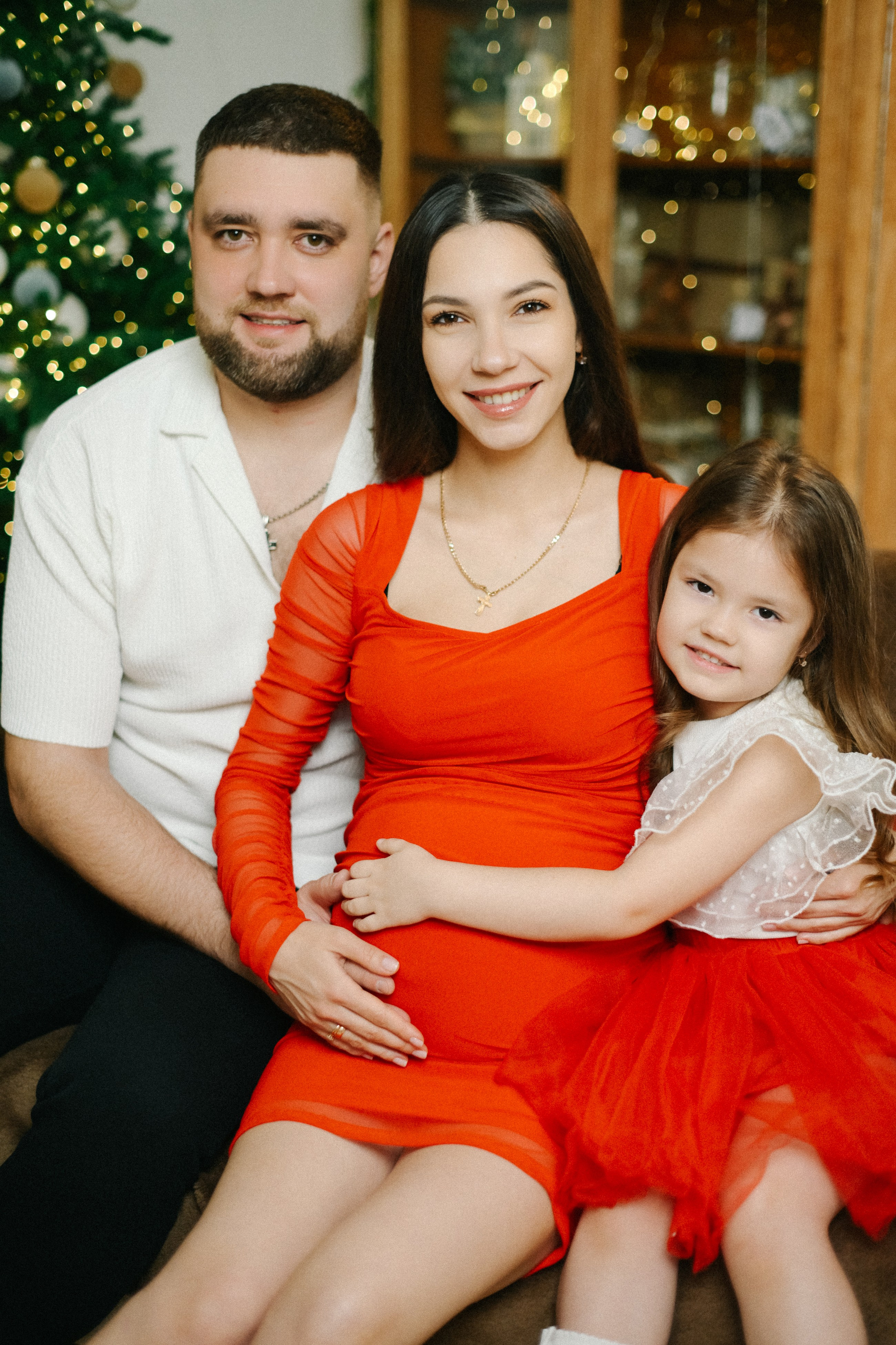 Семья Насти, Дмитрия и Лерочки