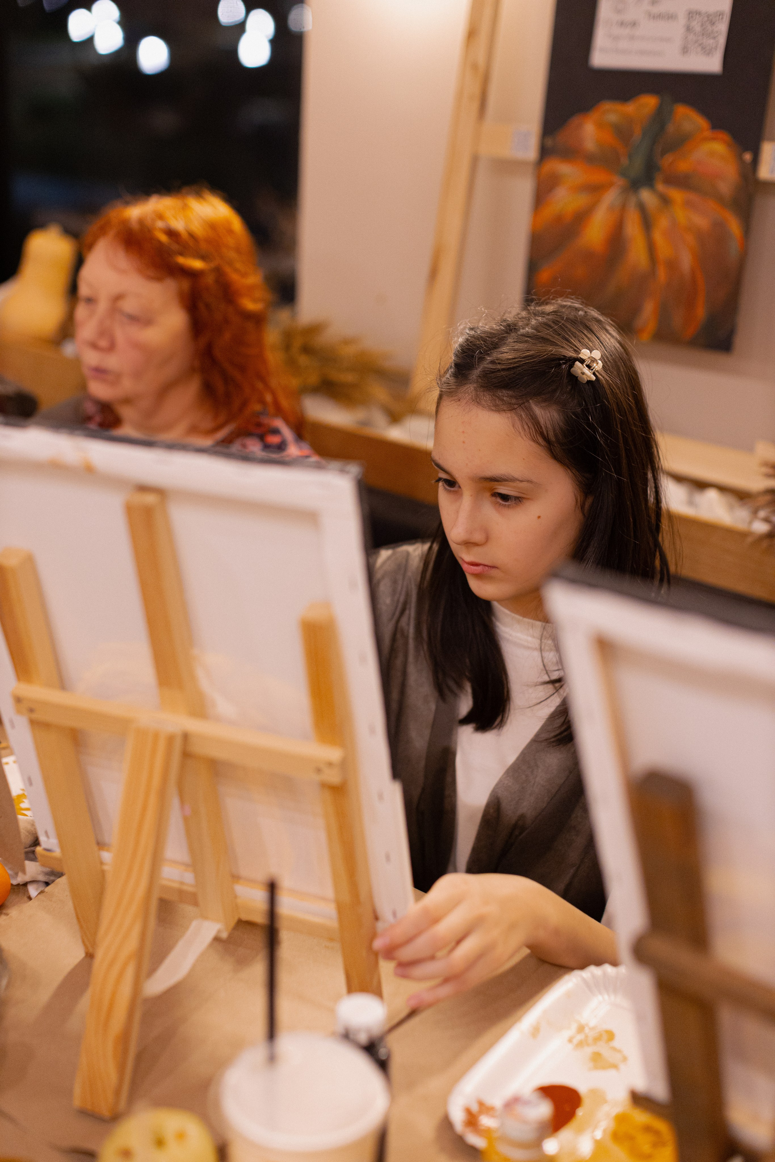 МК Тыква в кафе Здрасте. Анастасия Ракчеева Художник