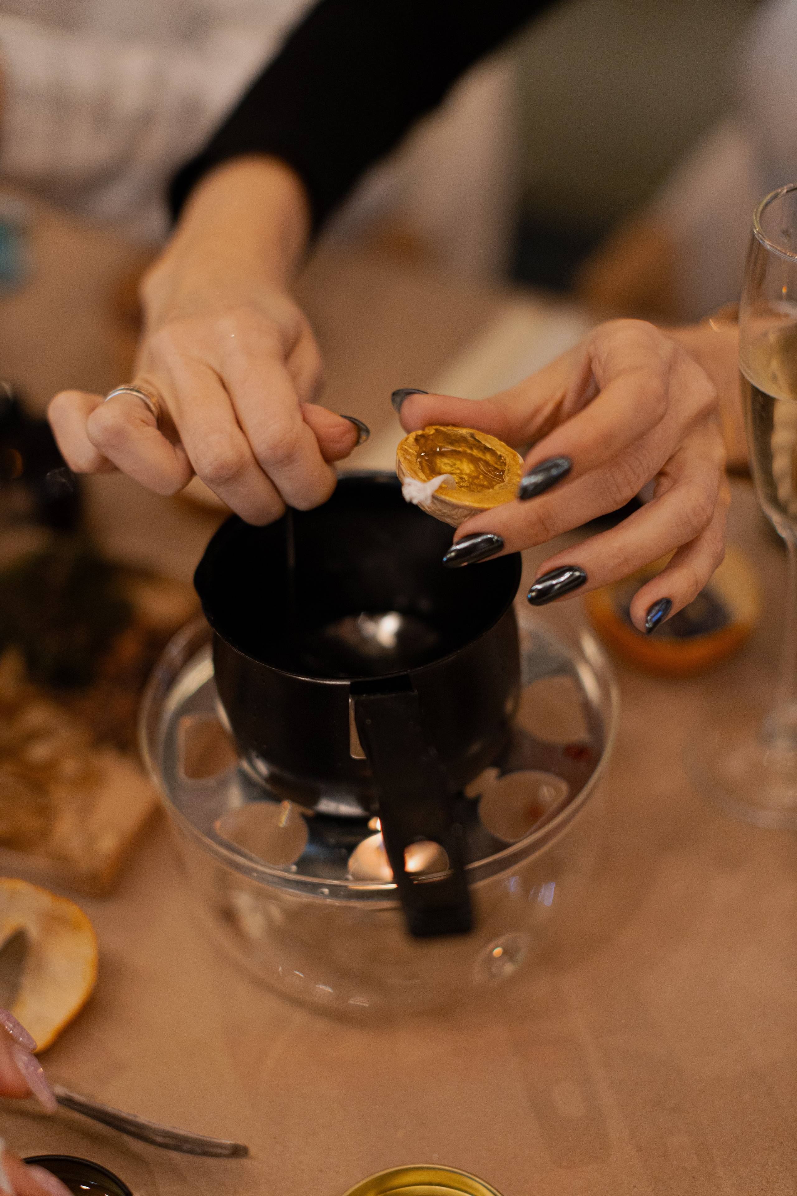 Мк свечи и венок (новогодний корпоратив). Анастасия Ракчеева Художник