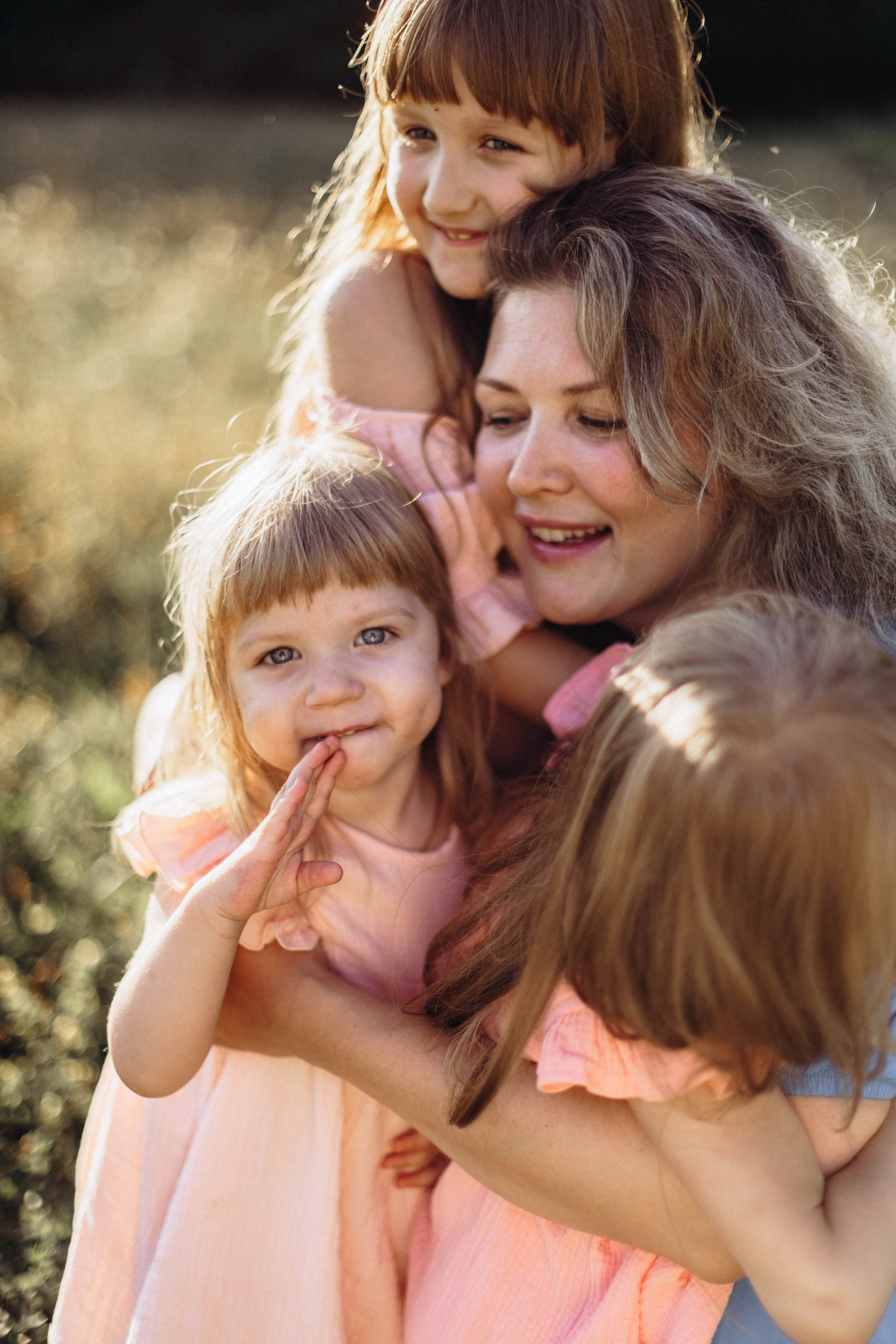 Лена и три принцессы. Семейный фотограф Москва Ирина Малышева