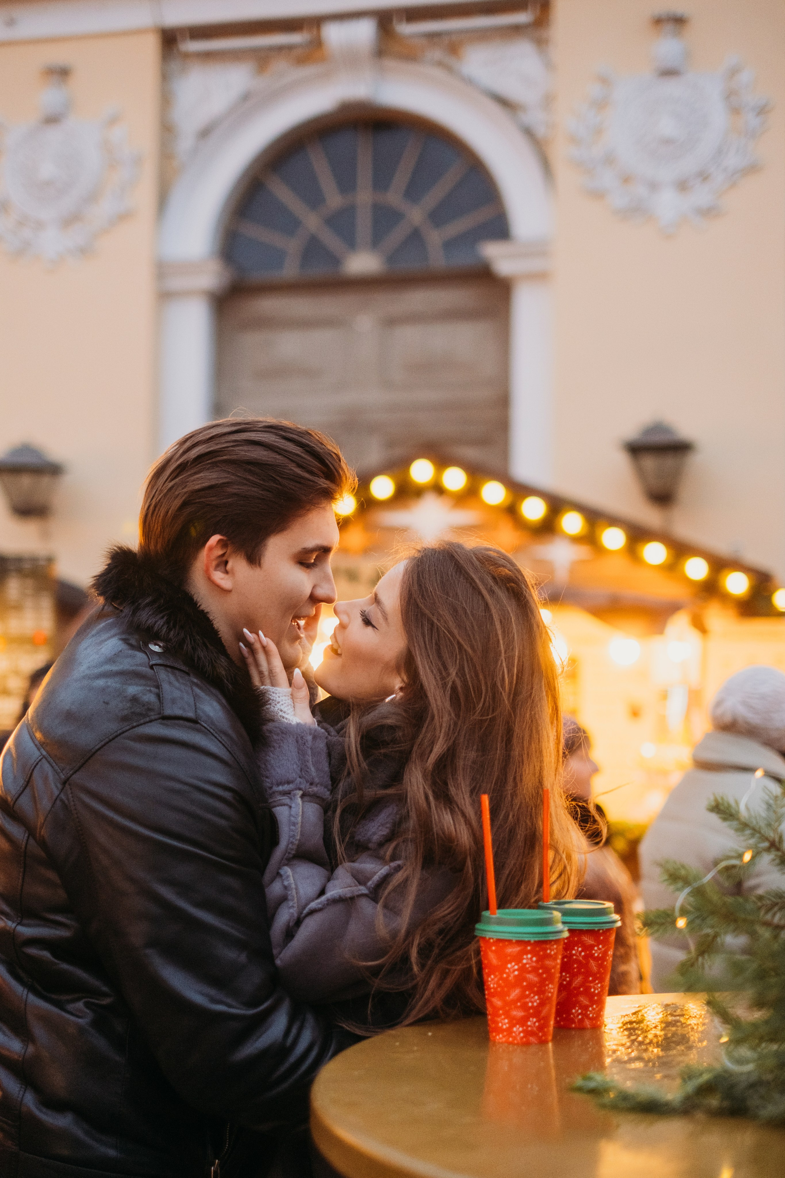Аня и Даня: новогодняя прогулка. Семейный и детский фотограф в Санкт-Петербурге