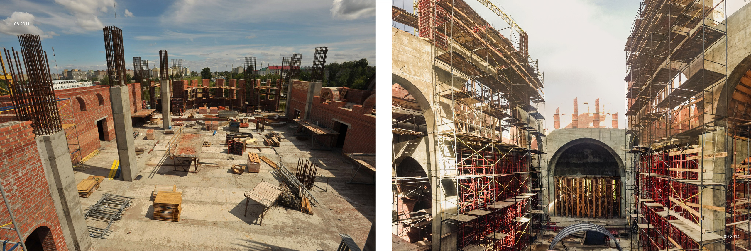 Кафедральный собор Рождества Христова в г. Солигорске. Фотограф Олег Юршевич Солигорск Минск