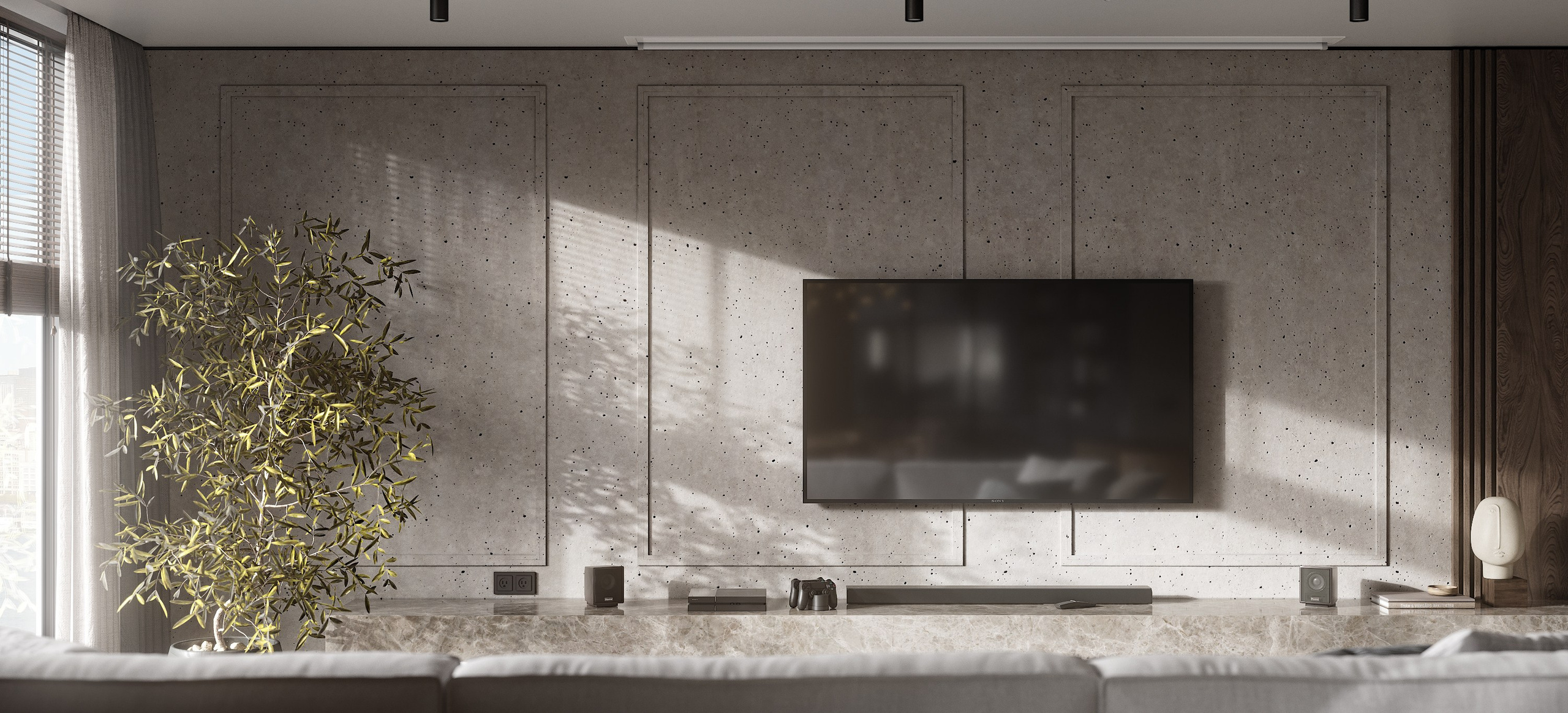 Hudson apartment | for Broken Concept LLC. Interior visualisation | avocado.render