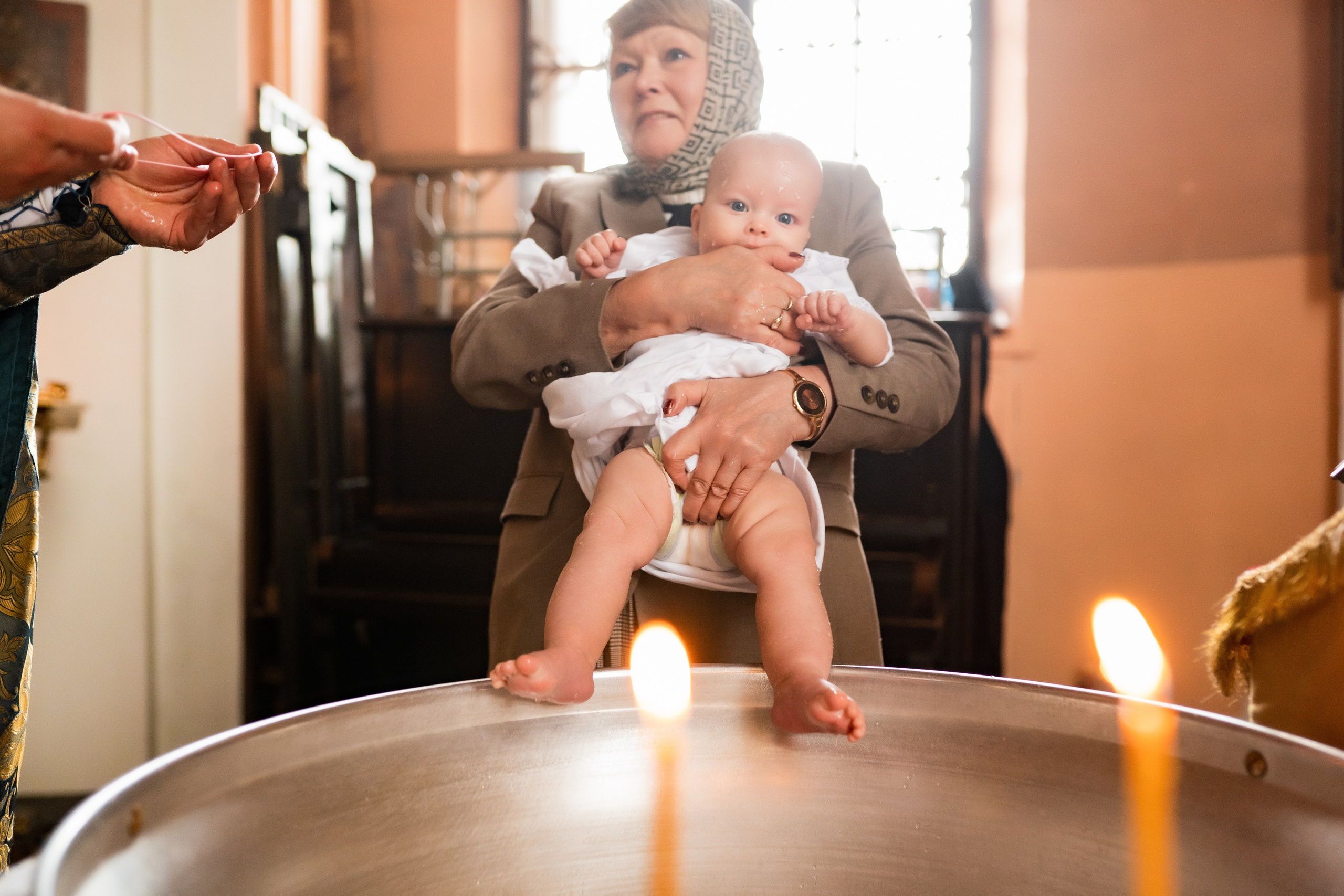 Крещение Вари. Фотограф и видеограф Евгений Романов Санкт-Петербург