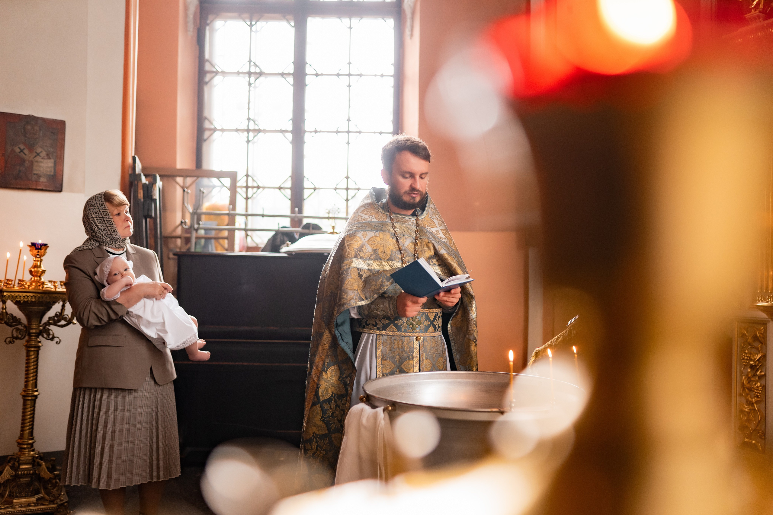 Крещение Вари. Фотограф и видеограф Евгений Романов Санкт-Петербург