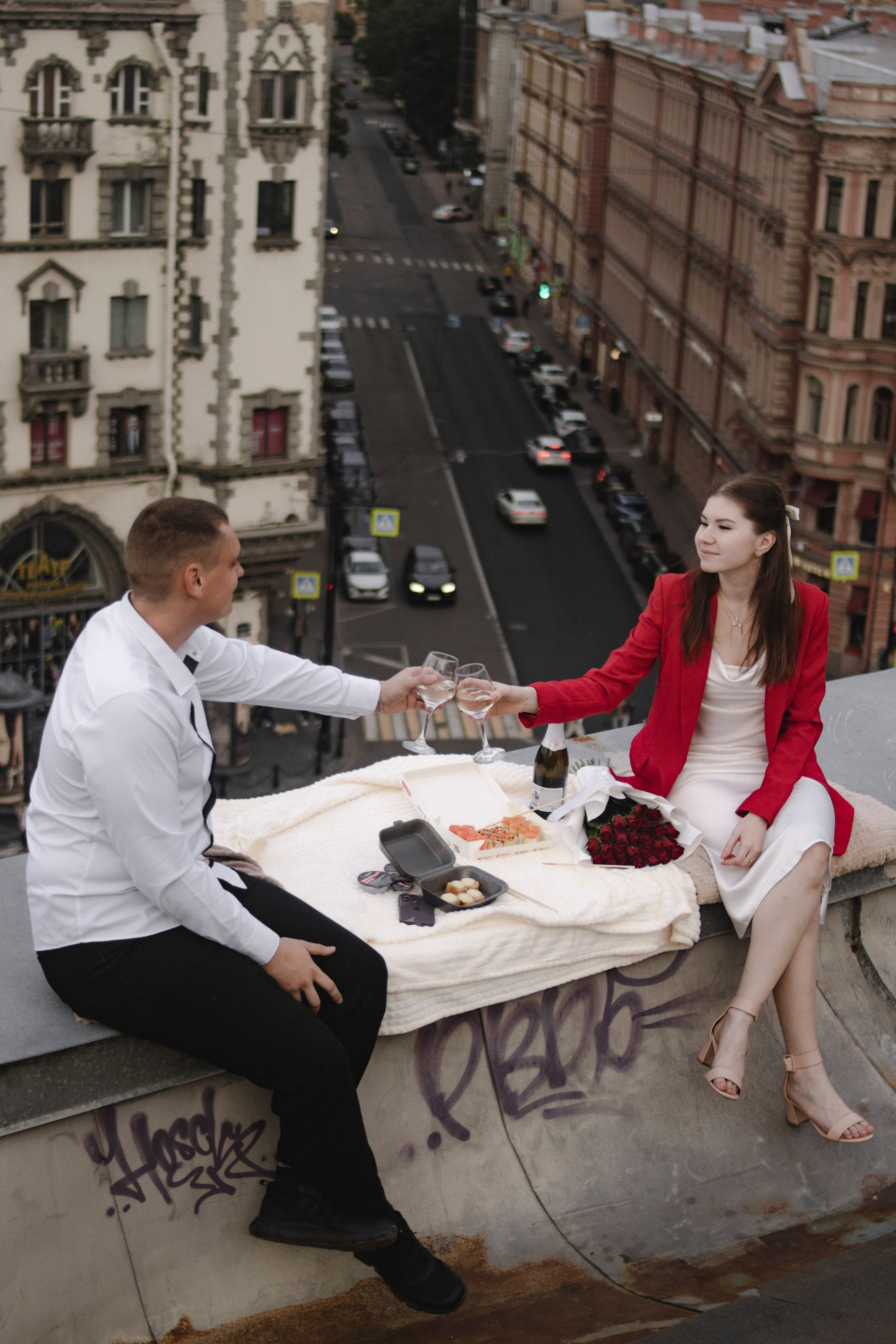  фотосессия на крыше