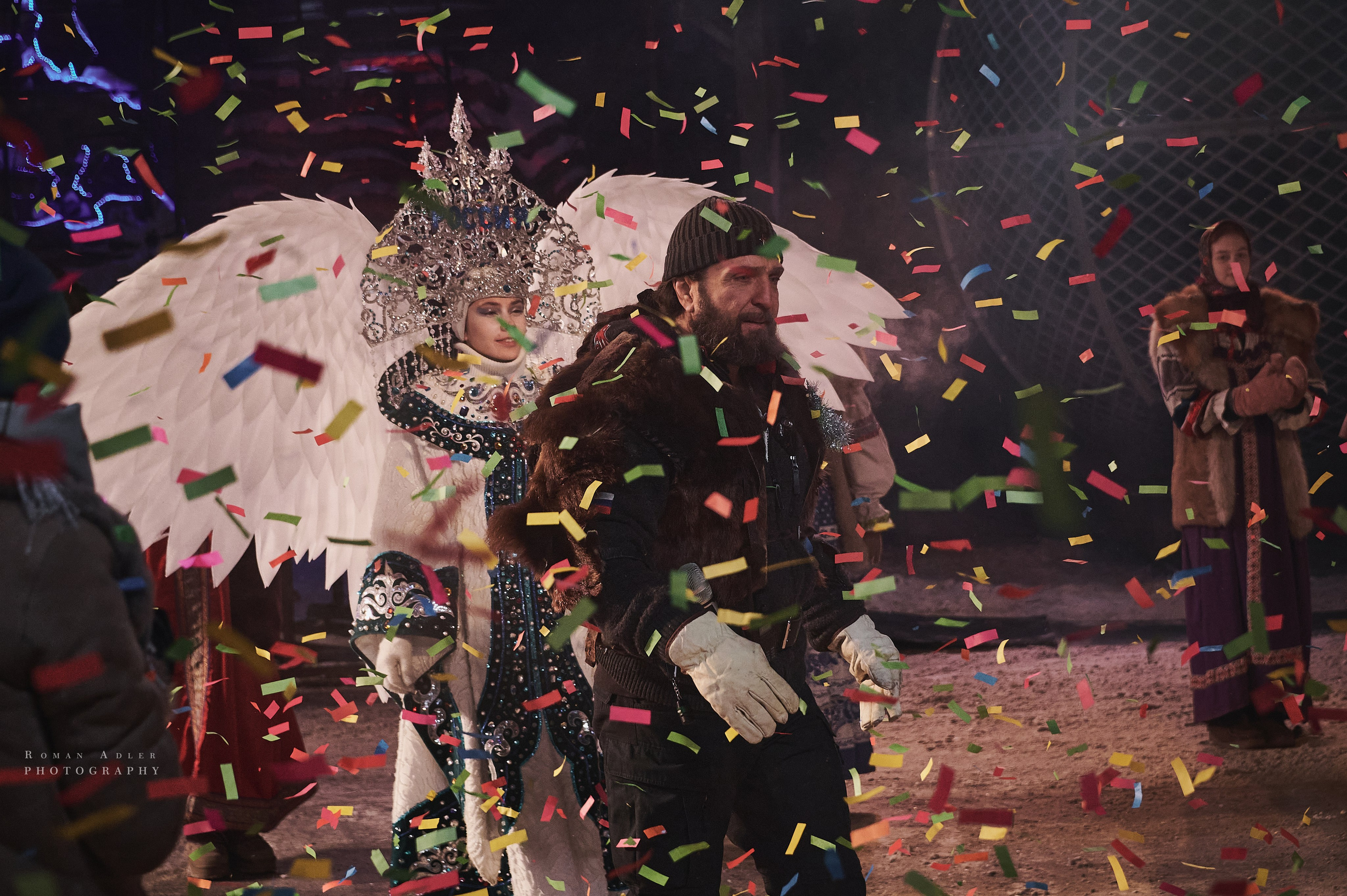 Новогодняя сказка от Ночных волков. Фотограф Роман Адлер