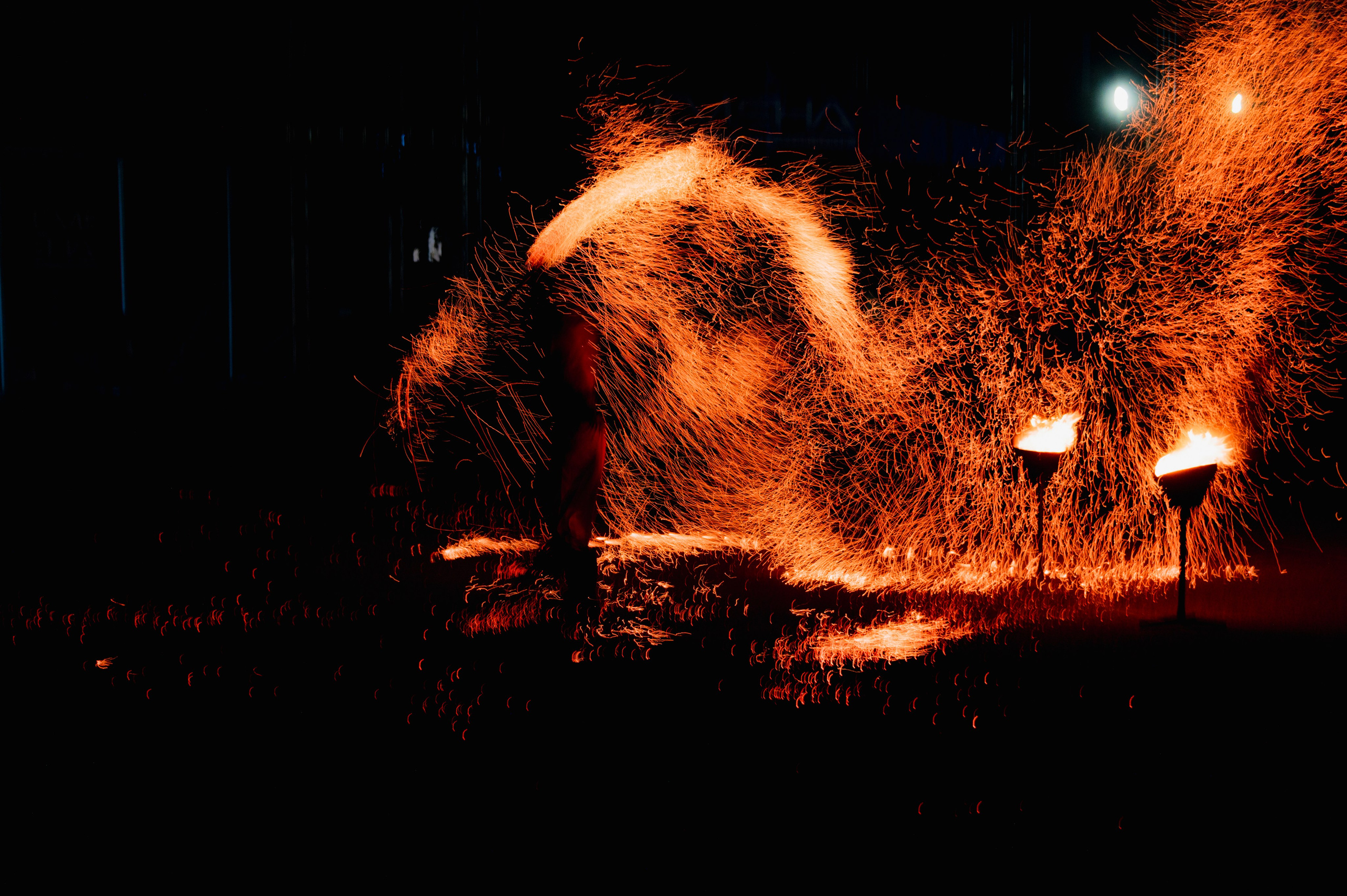 Файершоу. Фотограф Роман Адлер