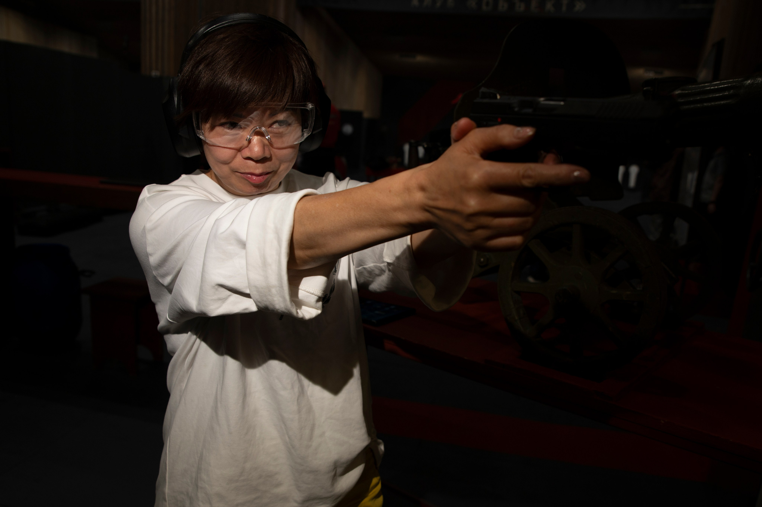 Фоторепортаж из стрелкового клуба «Объект». Фотограф Роман Адлер