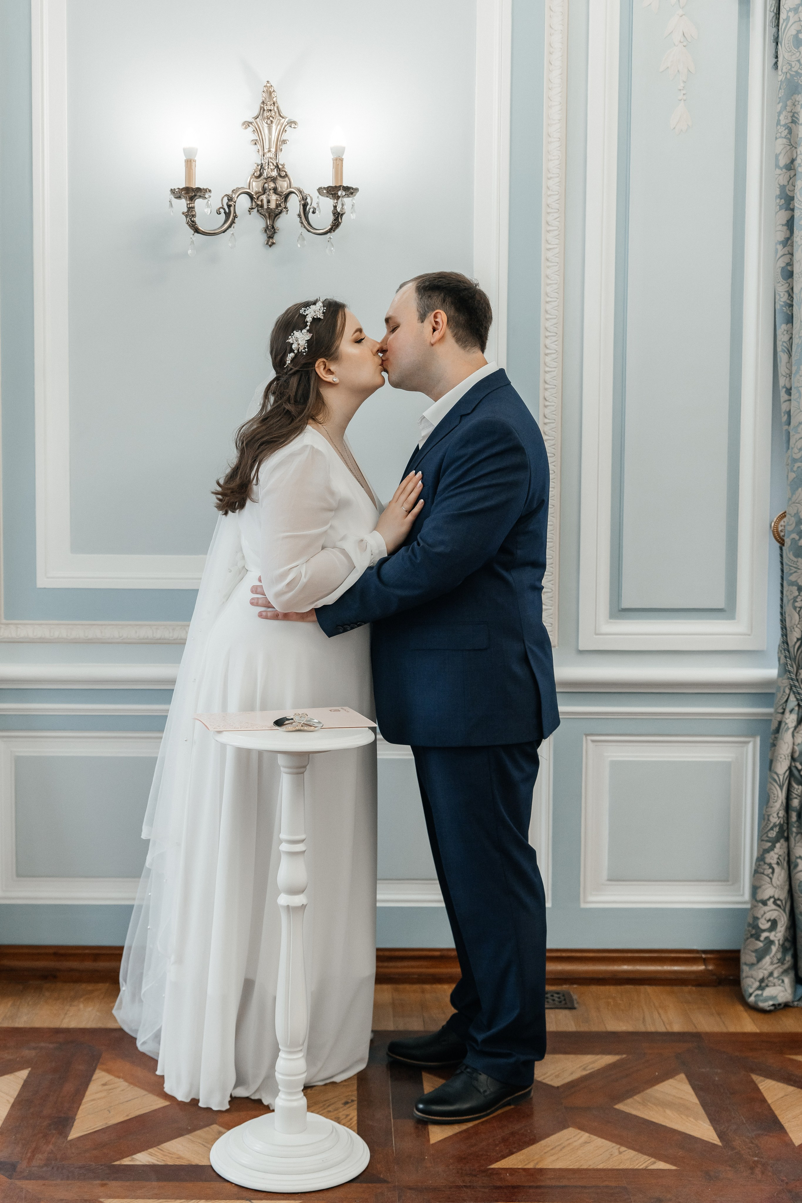 Анастасия и Никита | Библиотека им. Боголюбова. Фотограф Москва Шептаев Артём