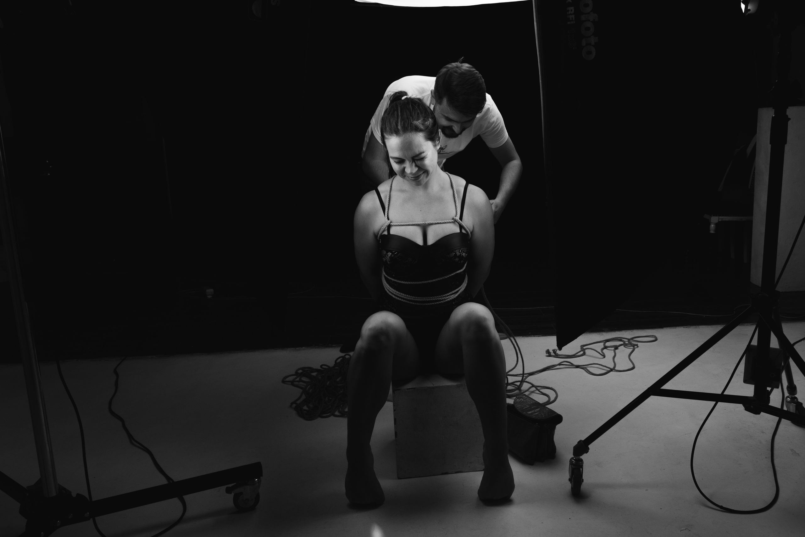 Шибари. Портретный фотограф