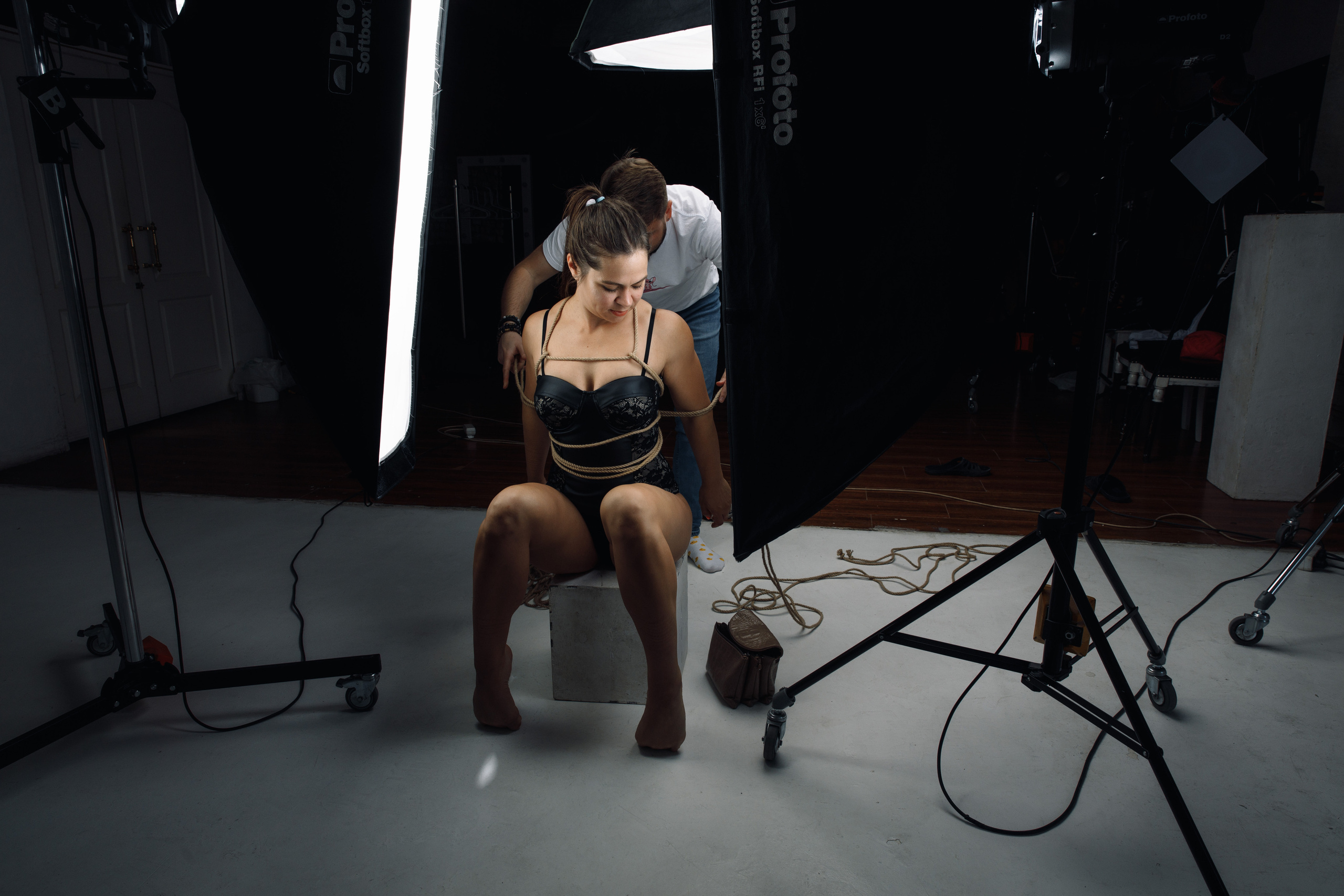 Шибари. Портретный фотограф