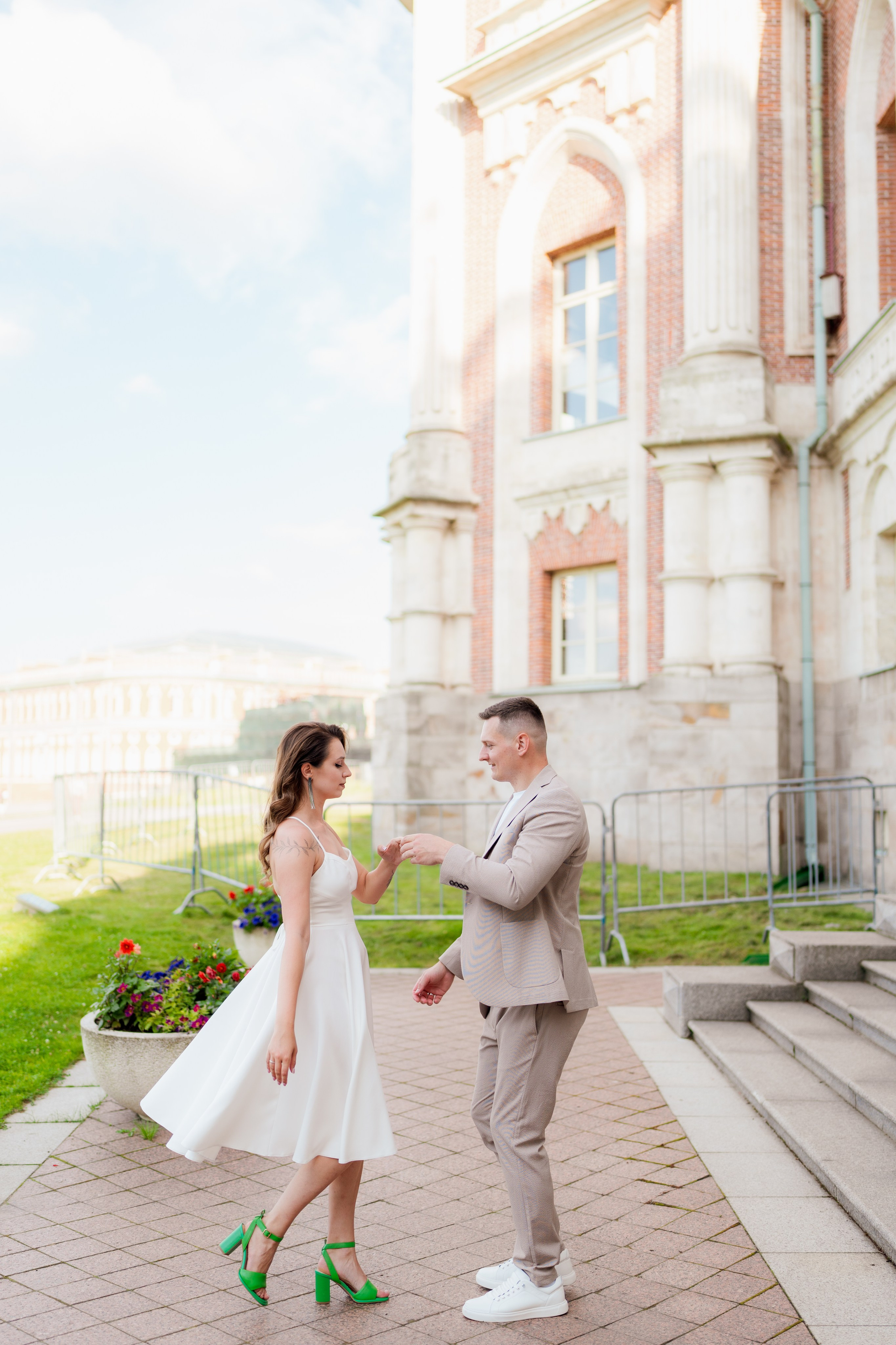 Марина и Дима. Царицыно. Свадебный фотограф Москва