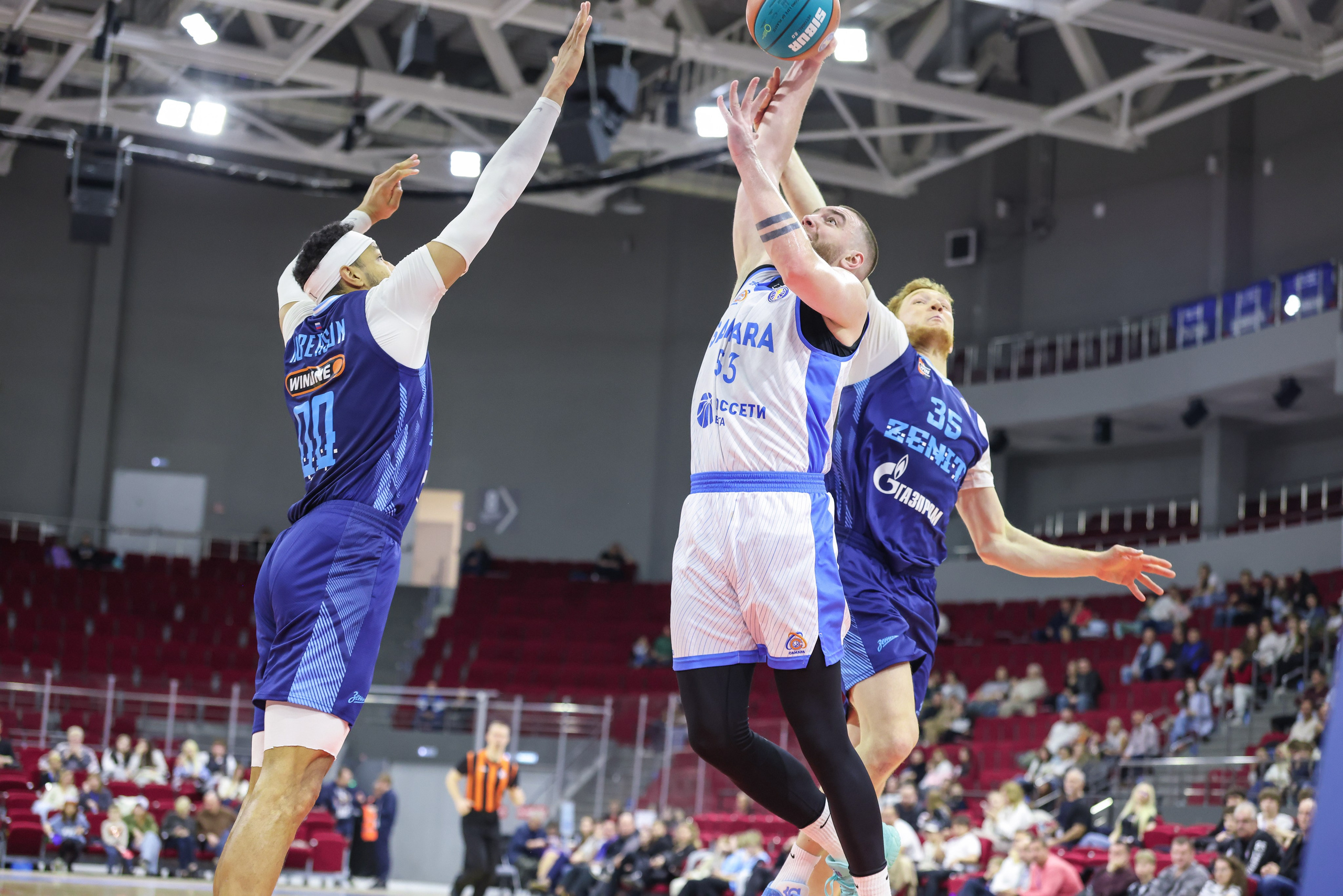 Баскетбол. Самара — Зенит. Единая лига ВТБ. Спортивный фотограф в Самаре